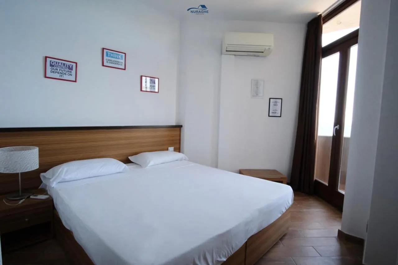 Bedroom, Bed in Nuraghe Apartments