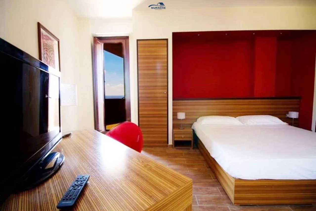 Bedroom, Bed in Nuraghe Apartments
