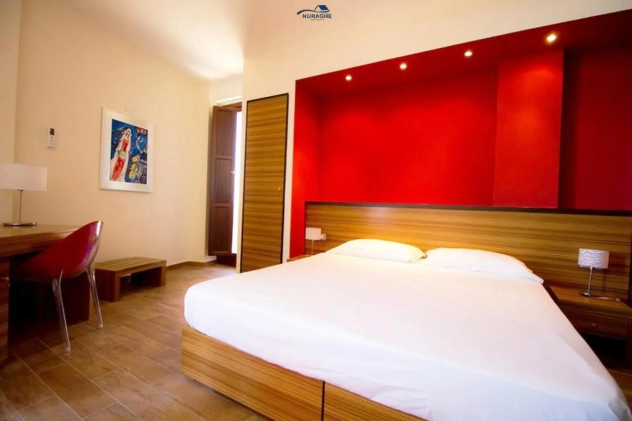 Bedroom, Bed in Nuraghe Apartments