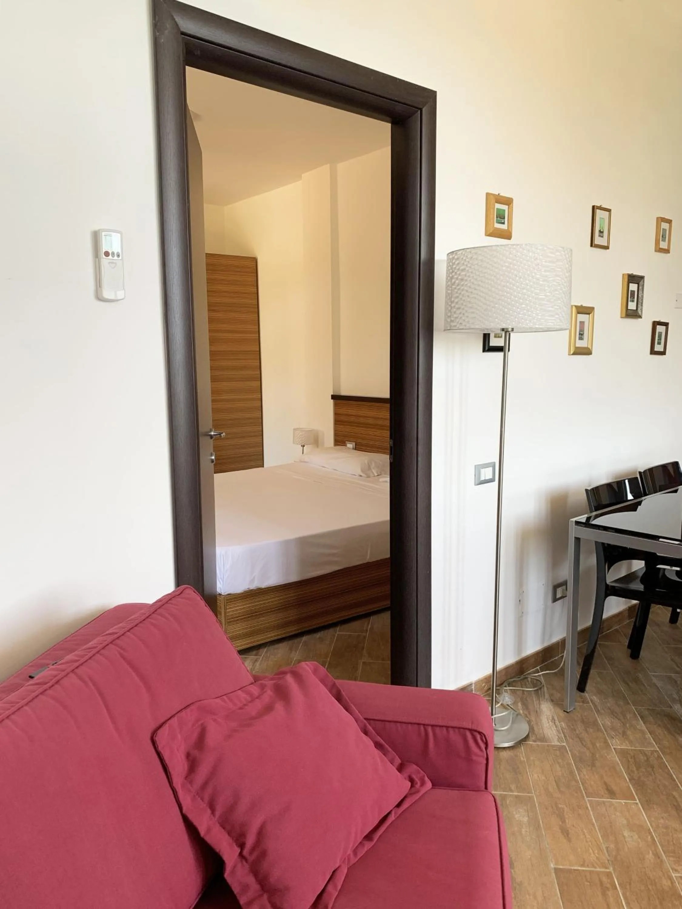 Bed in Nuraghe Apartments