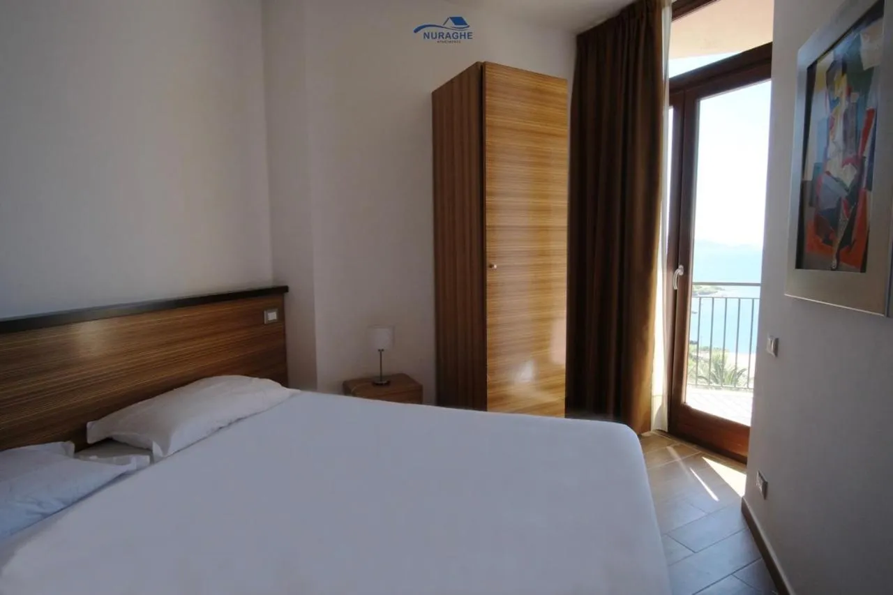 Bedroom, Bed in Nuraghe Apartments