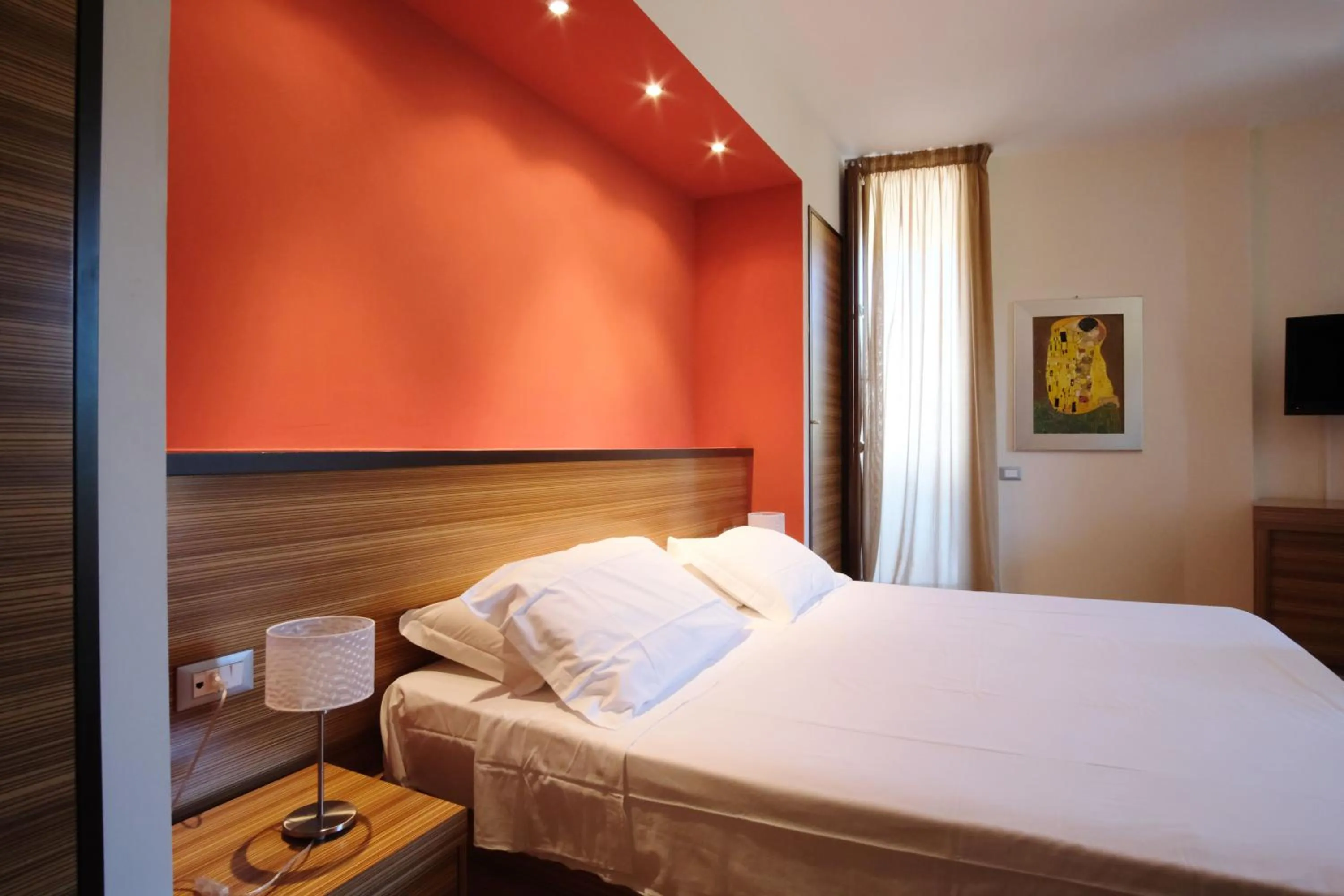 Bed in Nuraghe Apartments