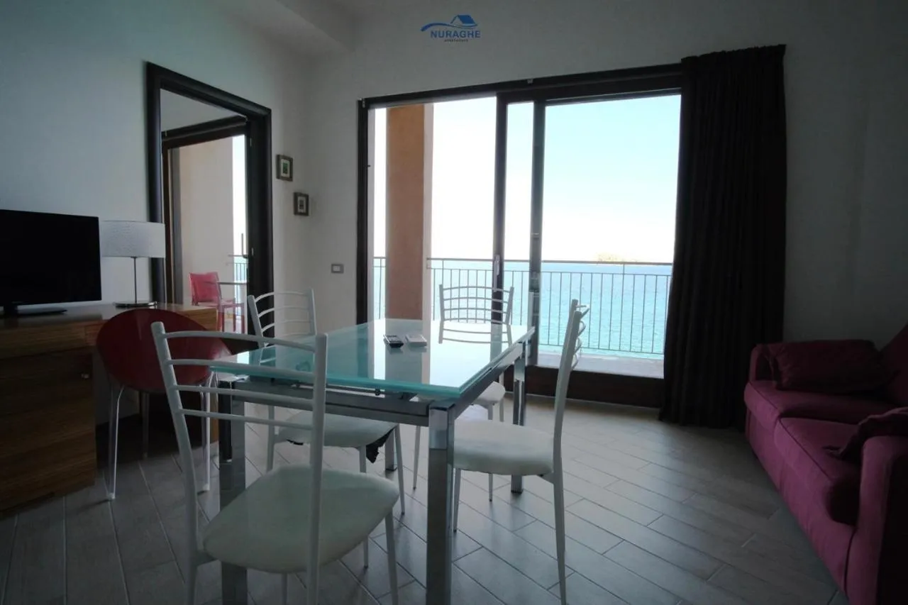 Living room in Nuraghe Apartments