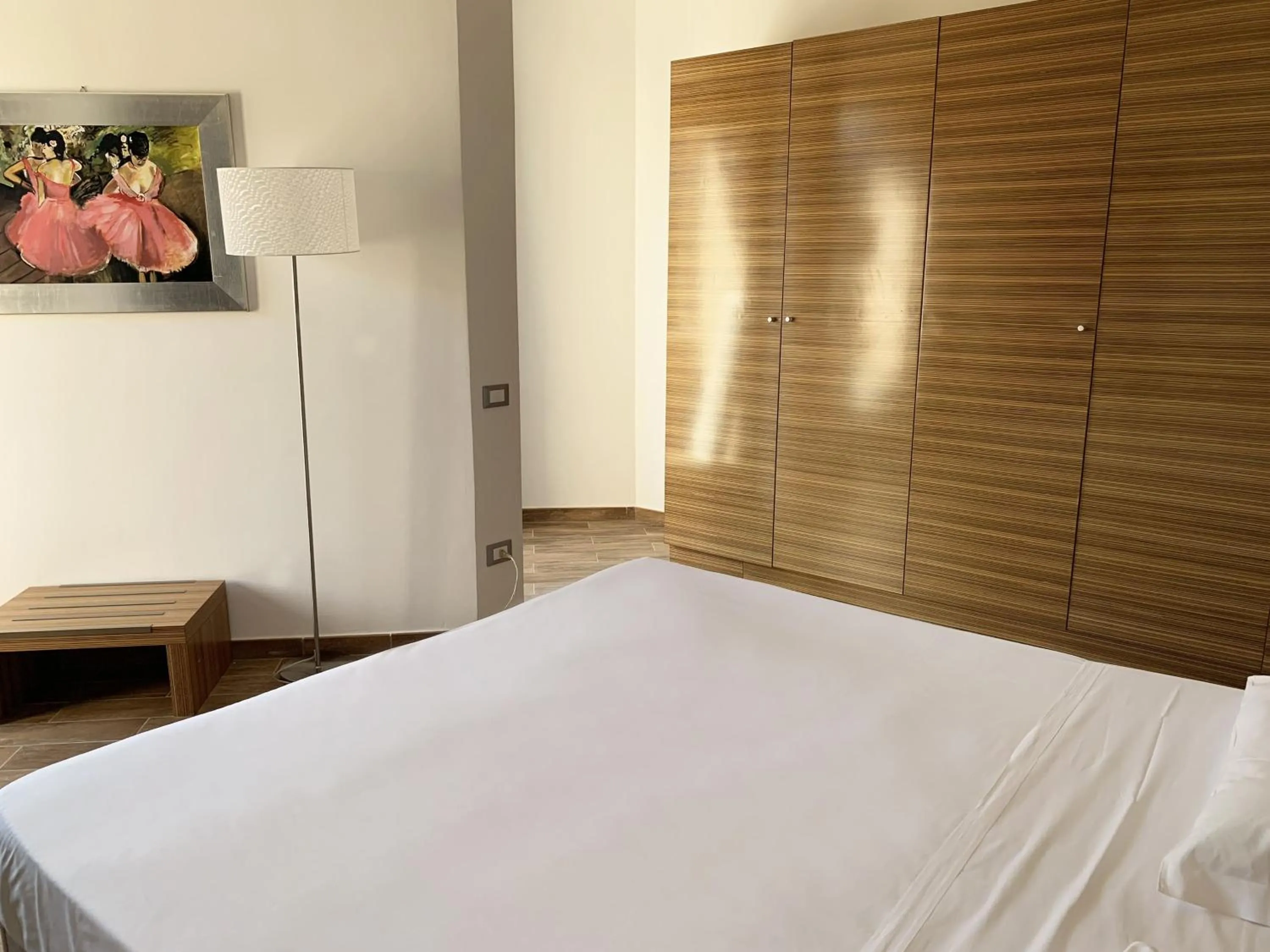 Bed in Nuraghe Apartments