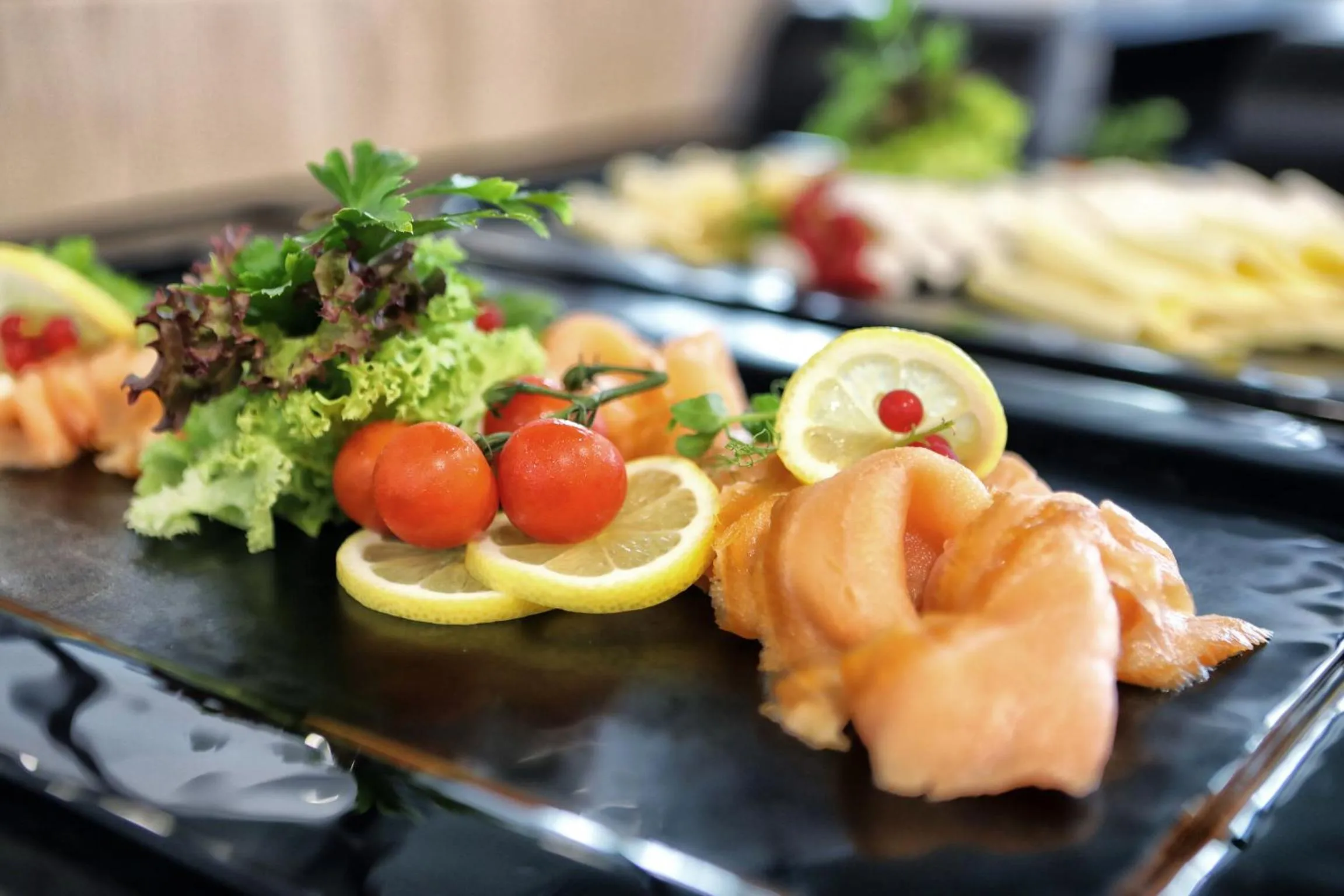 Buffet breakfast in sander Hotel