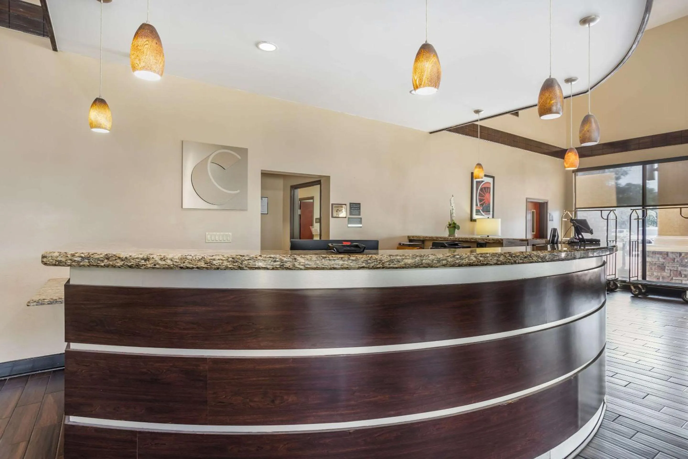 Lobby or reception in Comfort Suites Old Town Spring