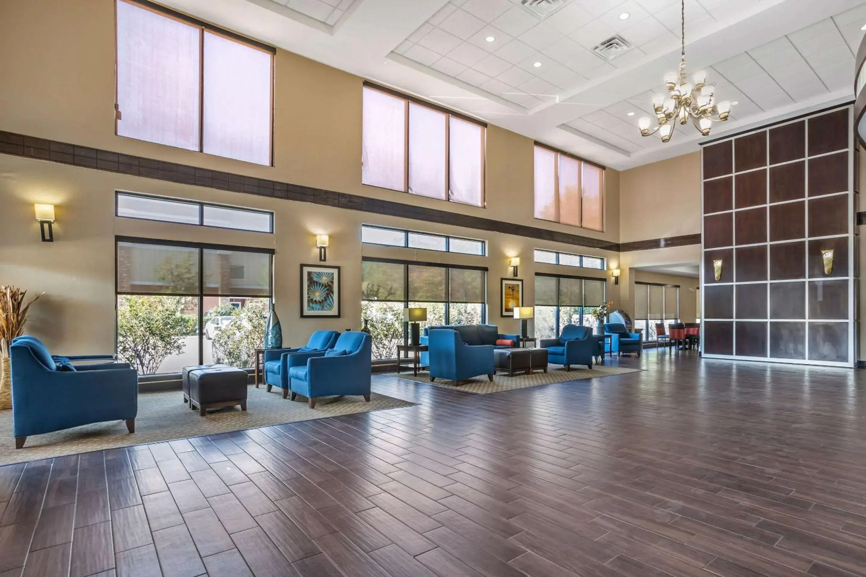 Lobby or reception in Comfort Suites Old Town Spring Lobby or reception in Comfort Suites Old Town Spring