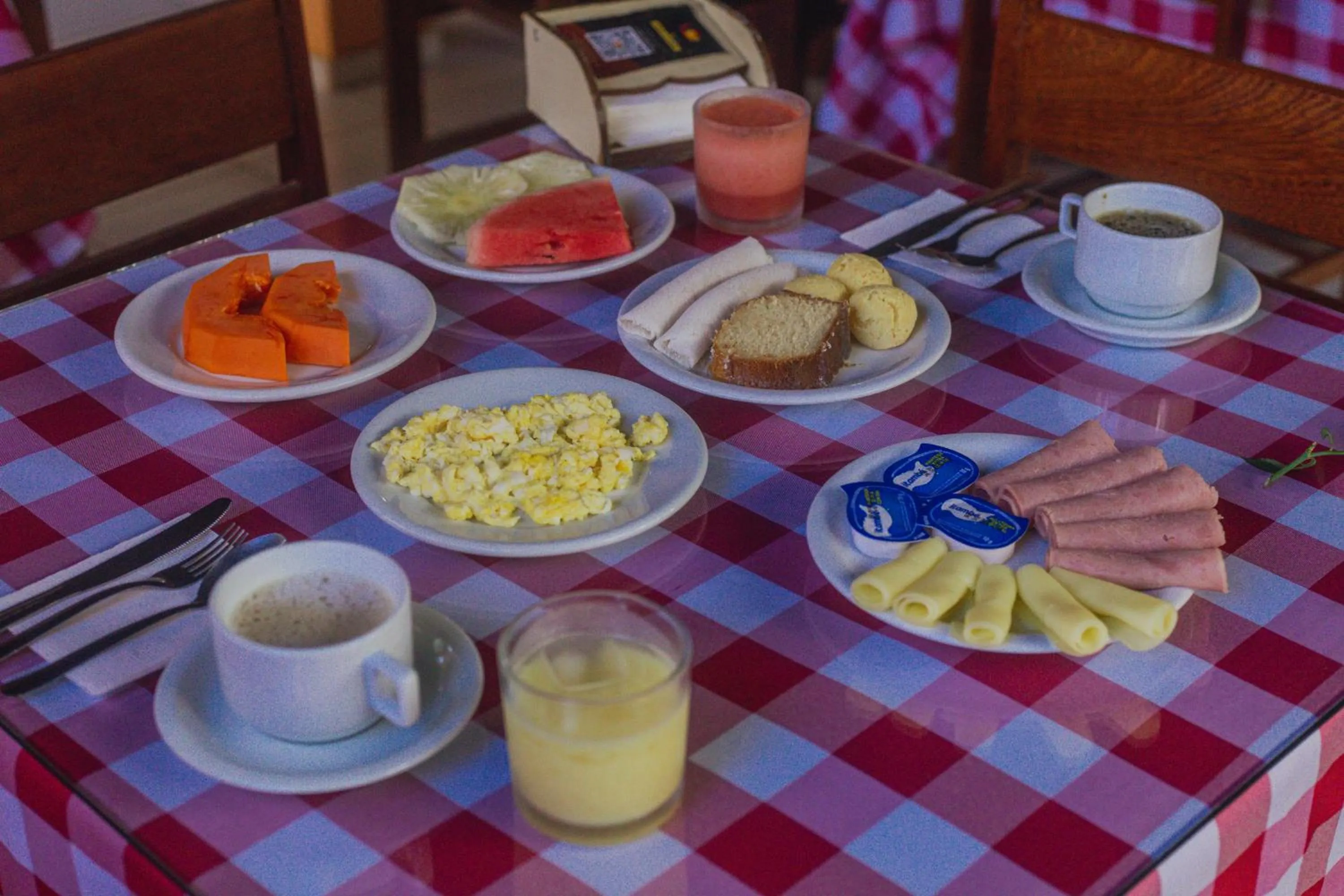 Food and drinks in Pousada D' Areia