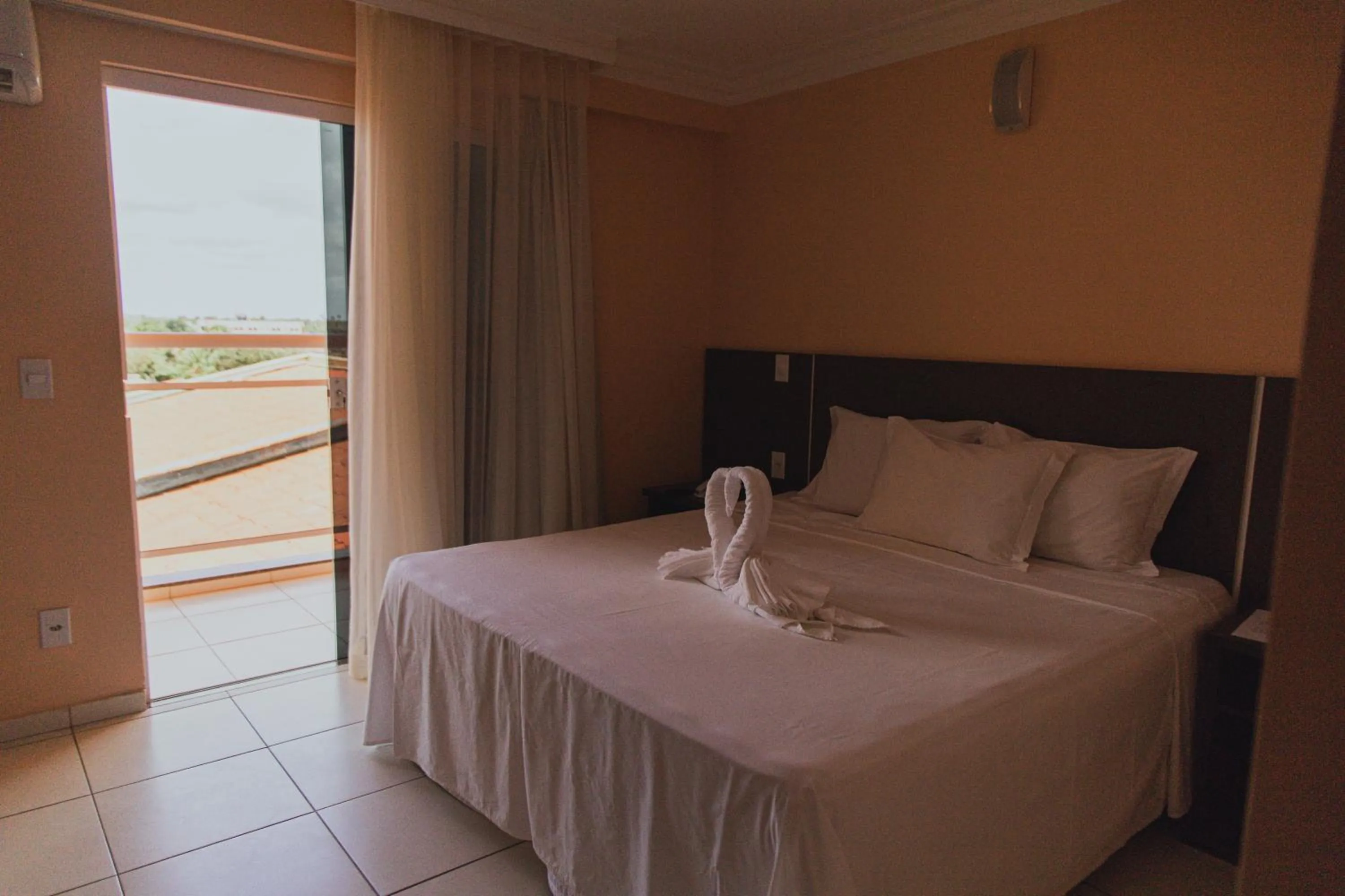 Bed in Pousada D' Areia