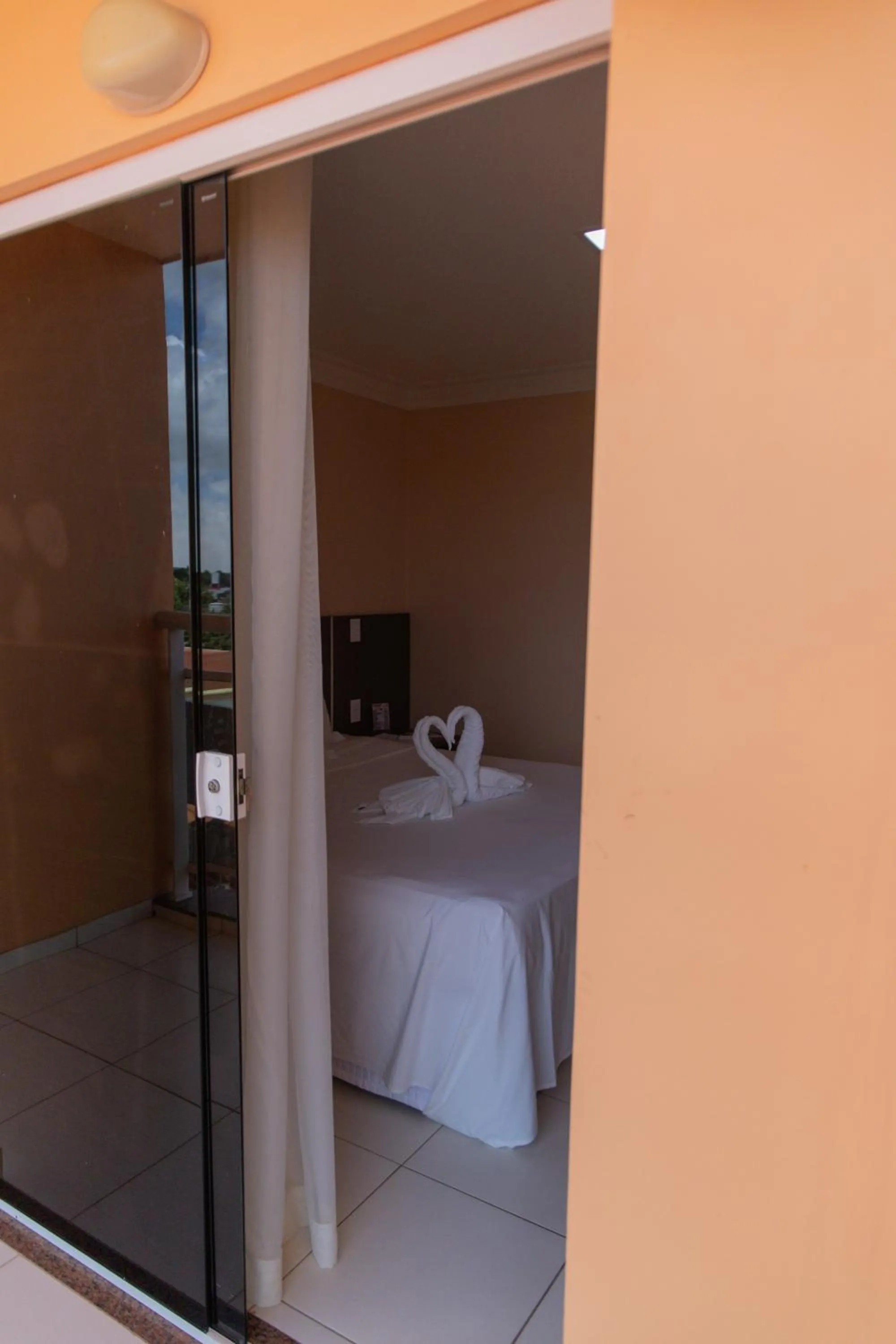 Bed in Pousada D' Areia