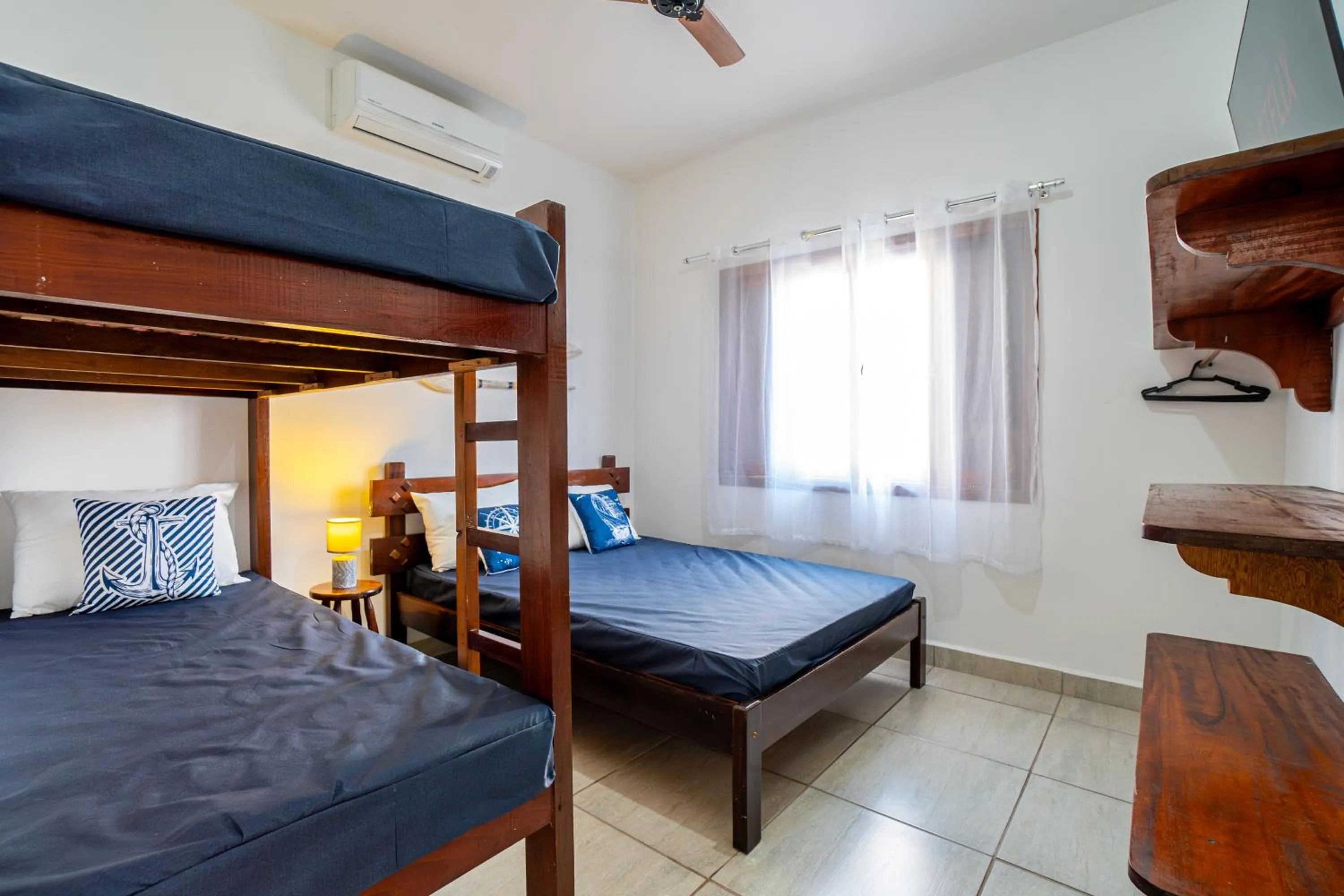 Bed in Chalés Canoas Ubatuba