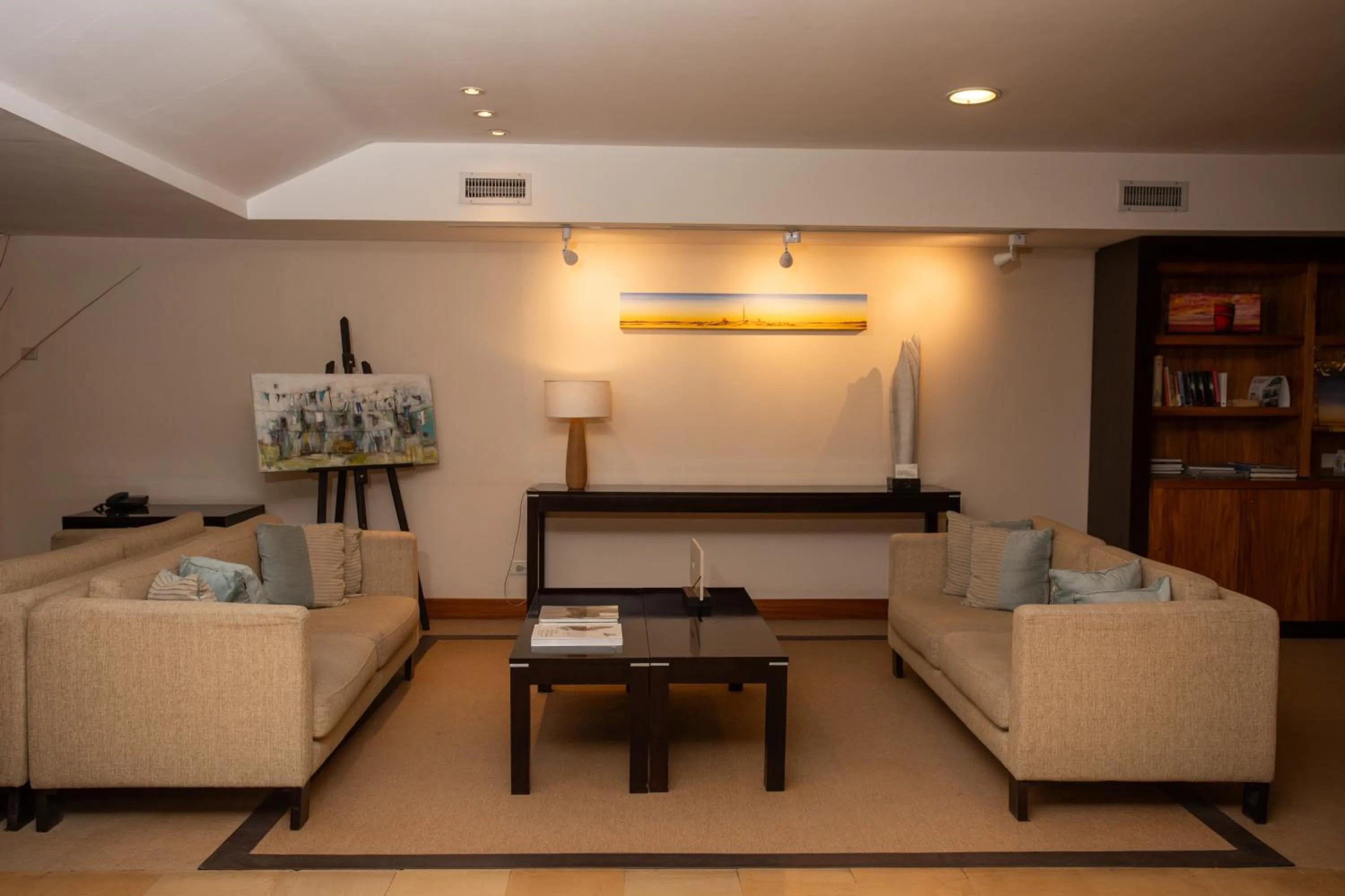 Lobby or reception in Hotel Península Valdés