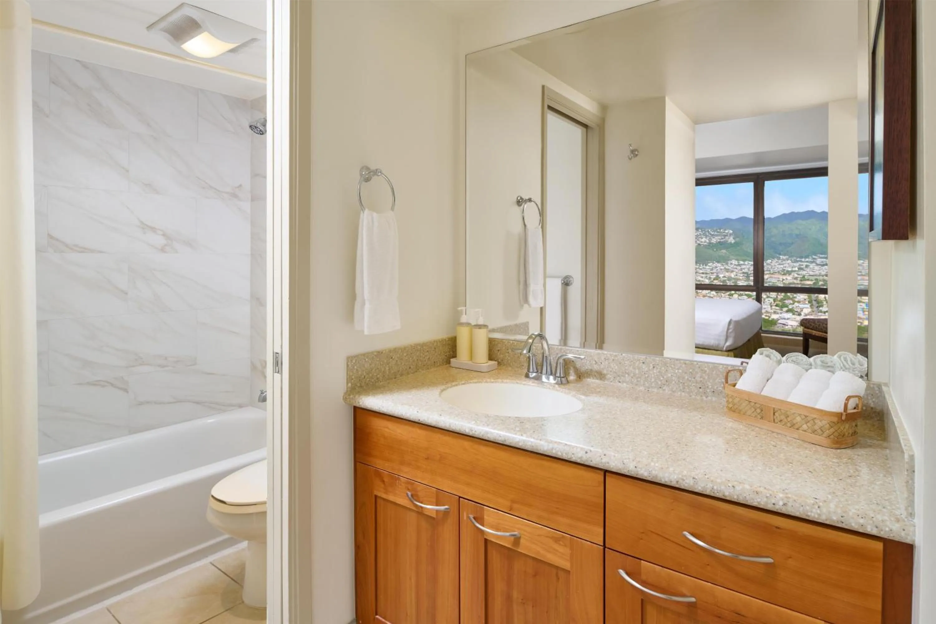 Bathroom in Aston Waikiki Sunset