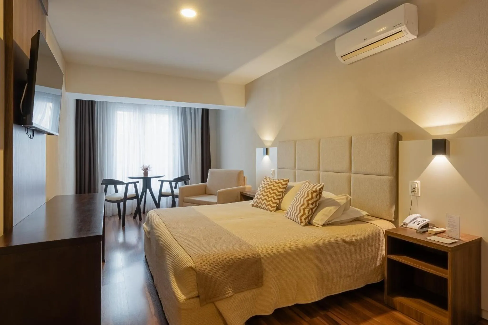 Bed in Hotel Querência