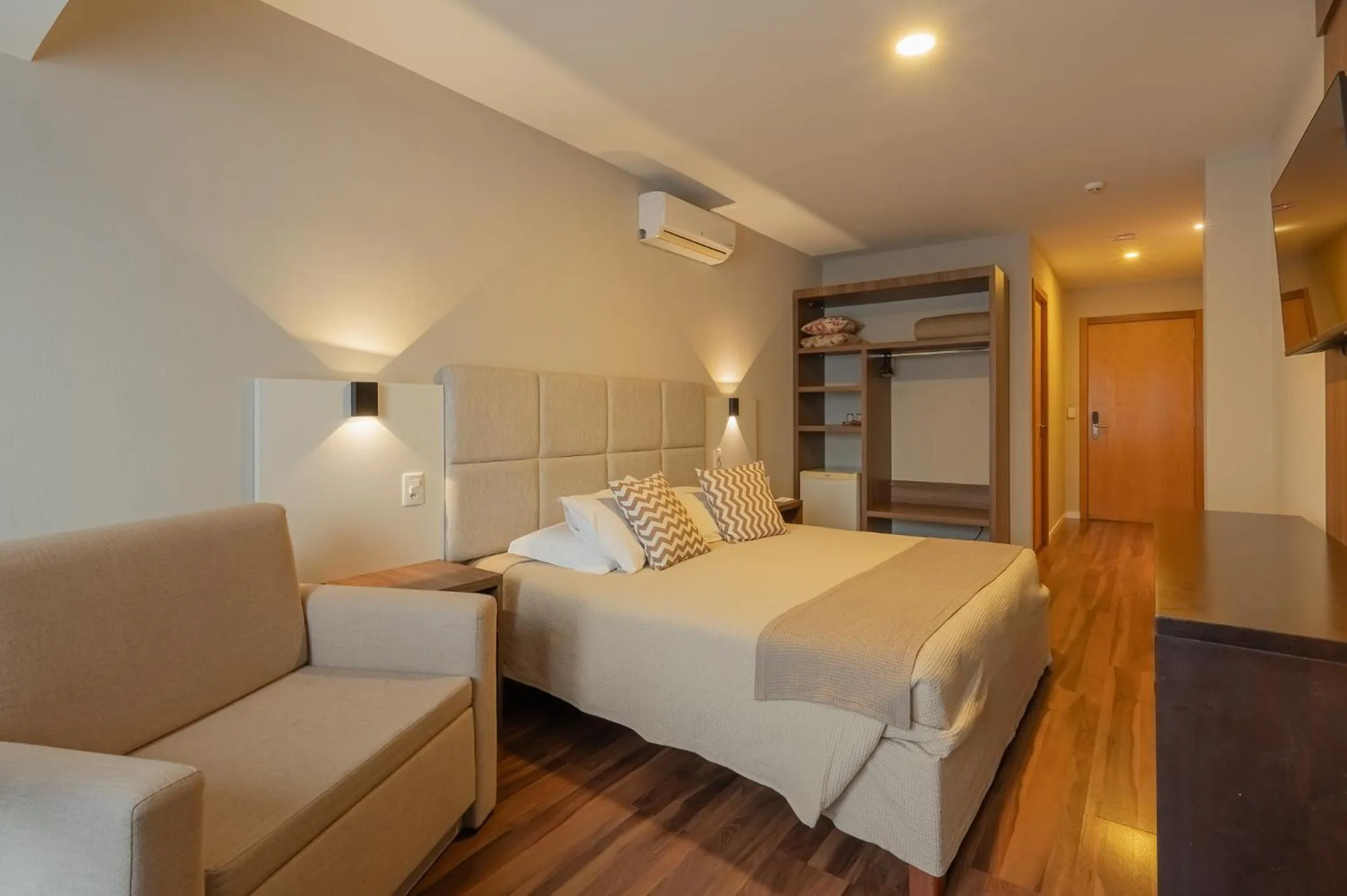 Bed in Hotel Querência