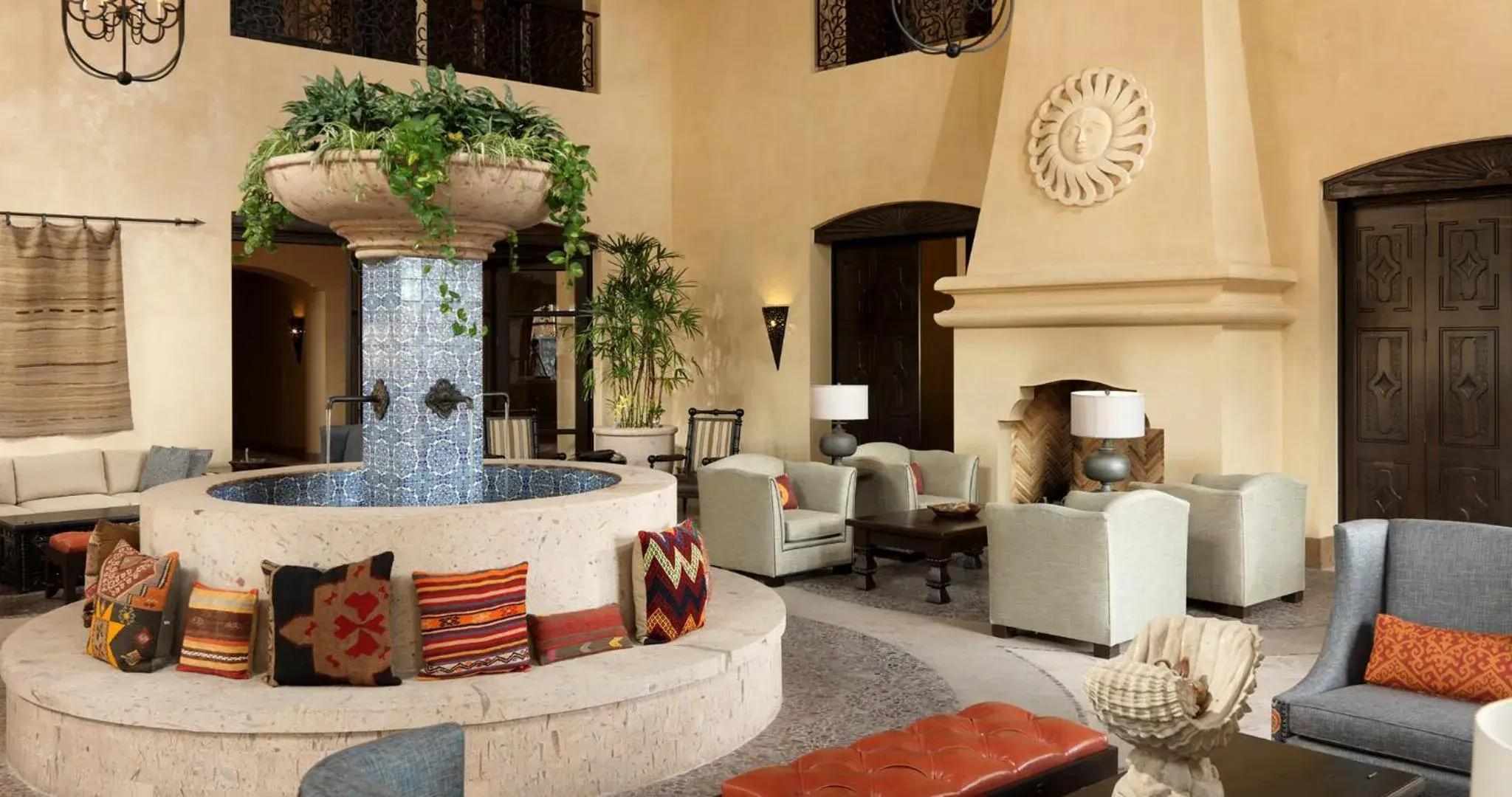 Living room in Grand Solmar Land's End Resort & Spa Living room in Grand Solmar Land's End Resort & Spa