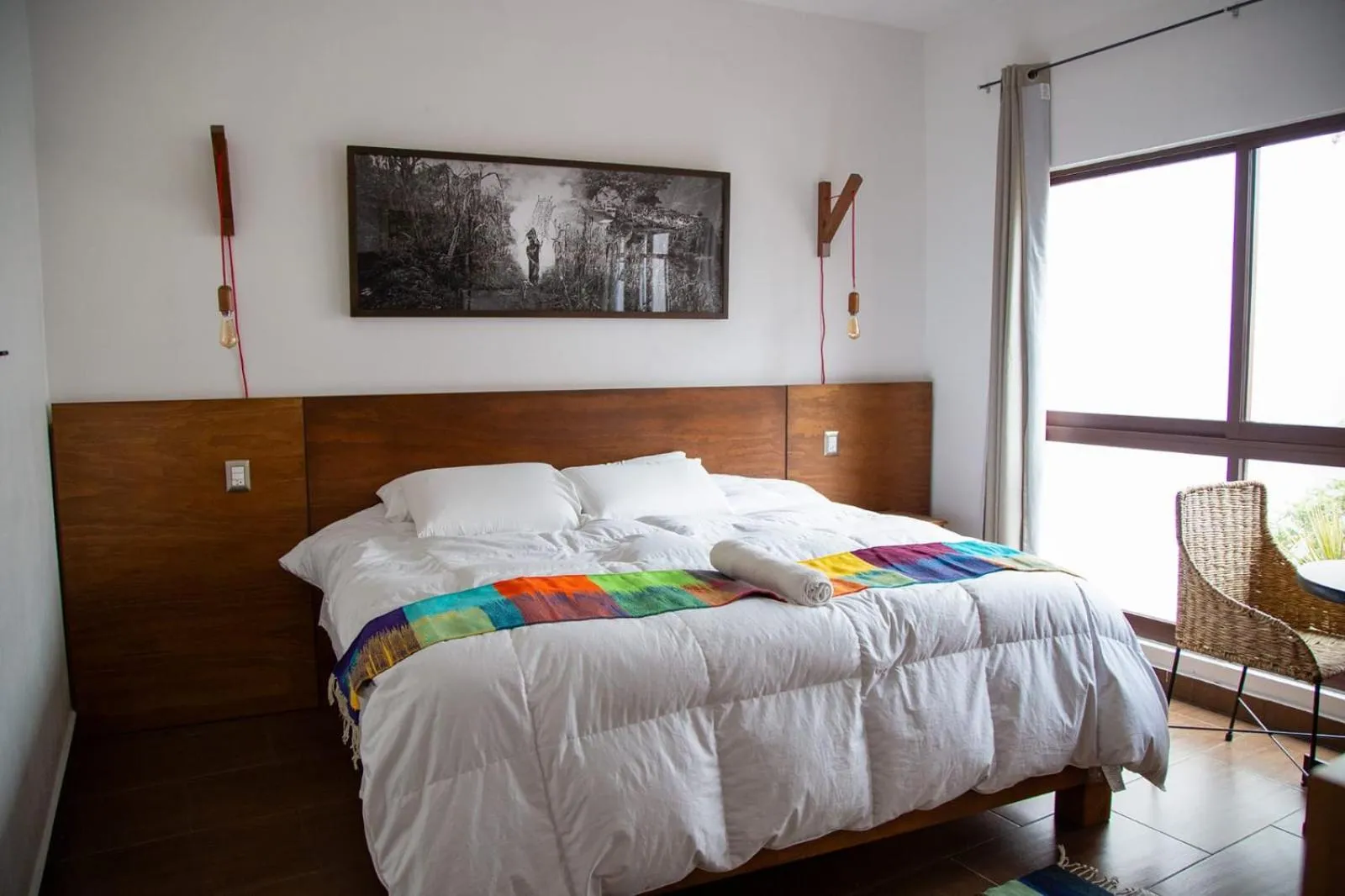 Bedroom, Bed in Comala Bed & Breakfast