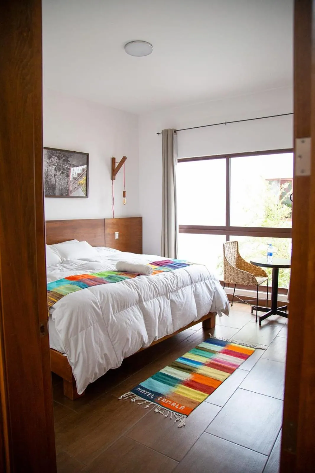 Living room, Bed in Comala Bed & Breakfast