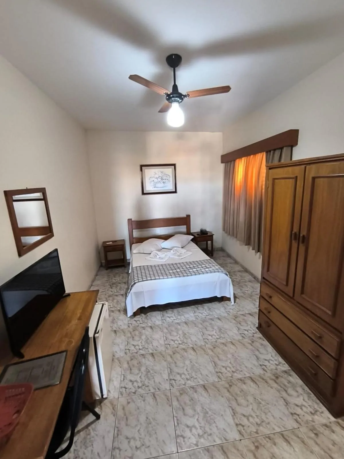 Bedroom, Bed in Hotel São Lucas