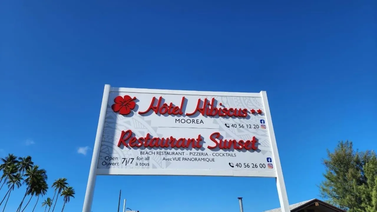 Property logo or sign in Hotel Hibiscus