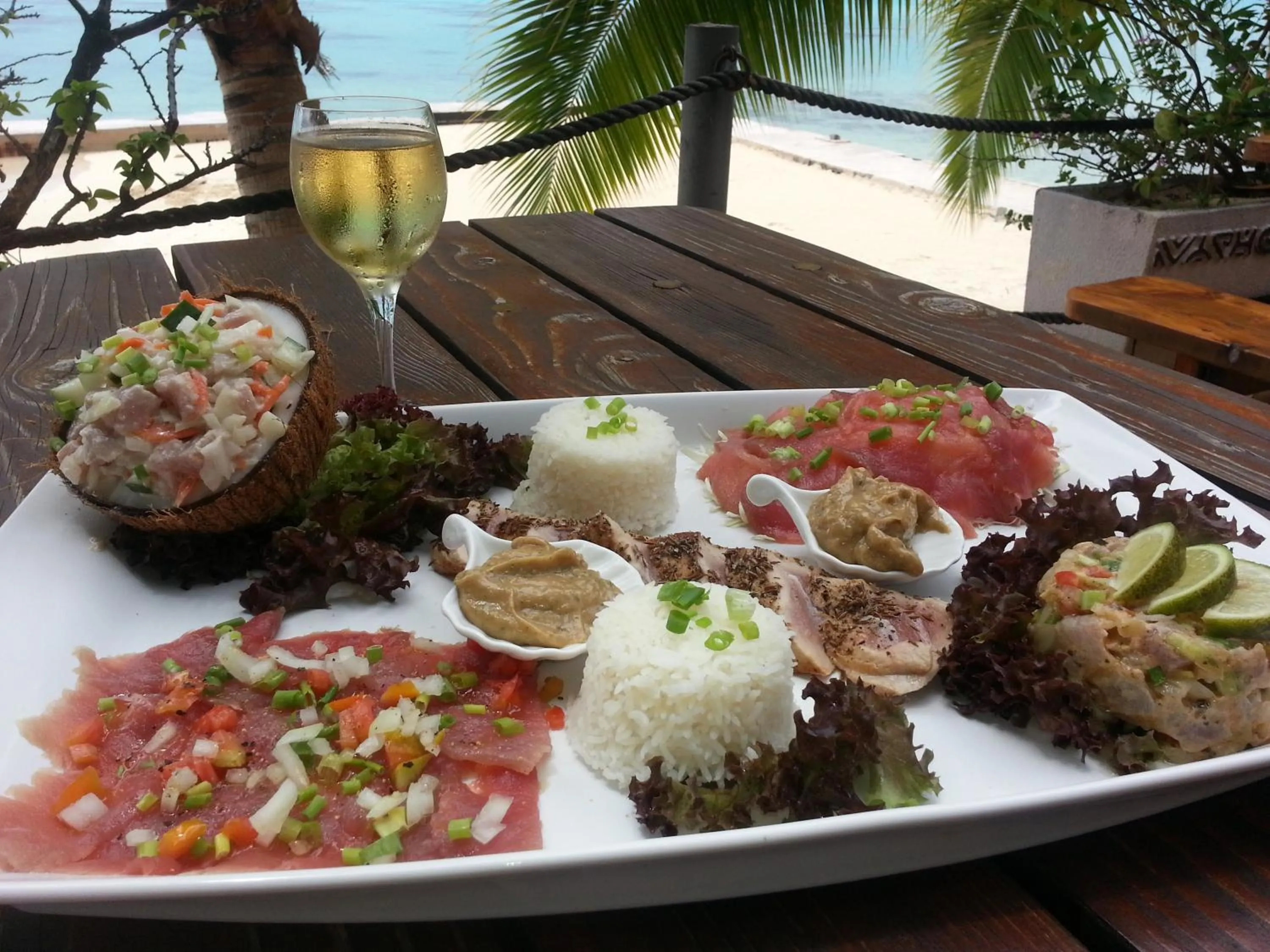 Patio in Hotel Hibiscus