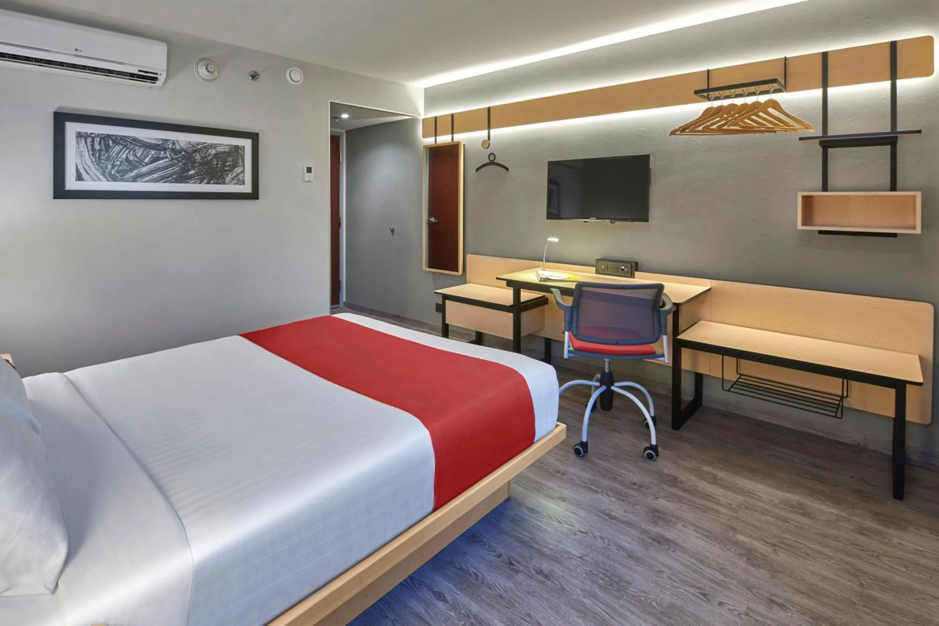 Bedroom, Bed in City Express by Marriott Tepic