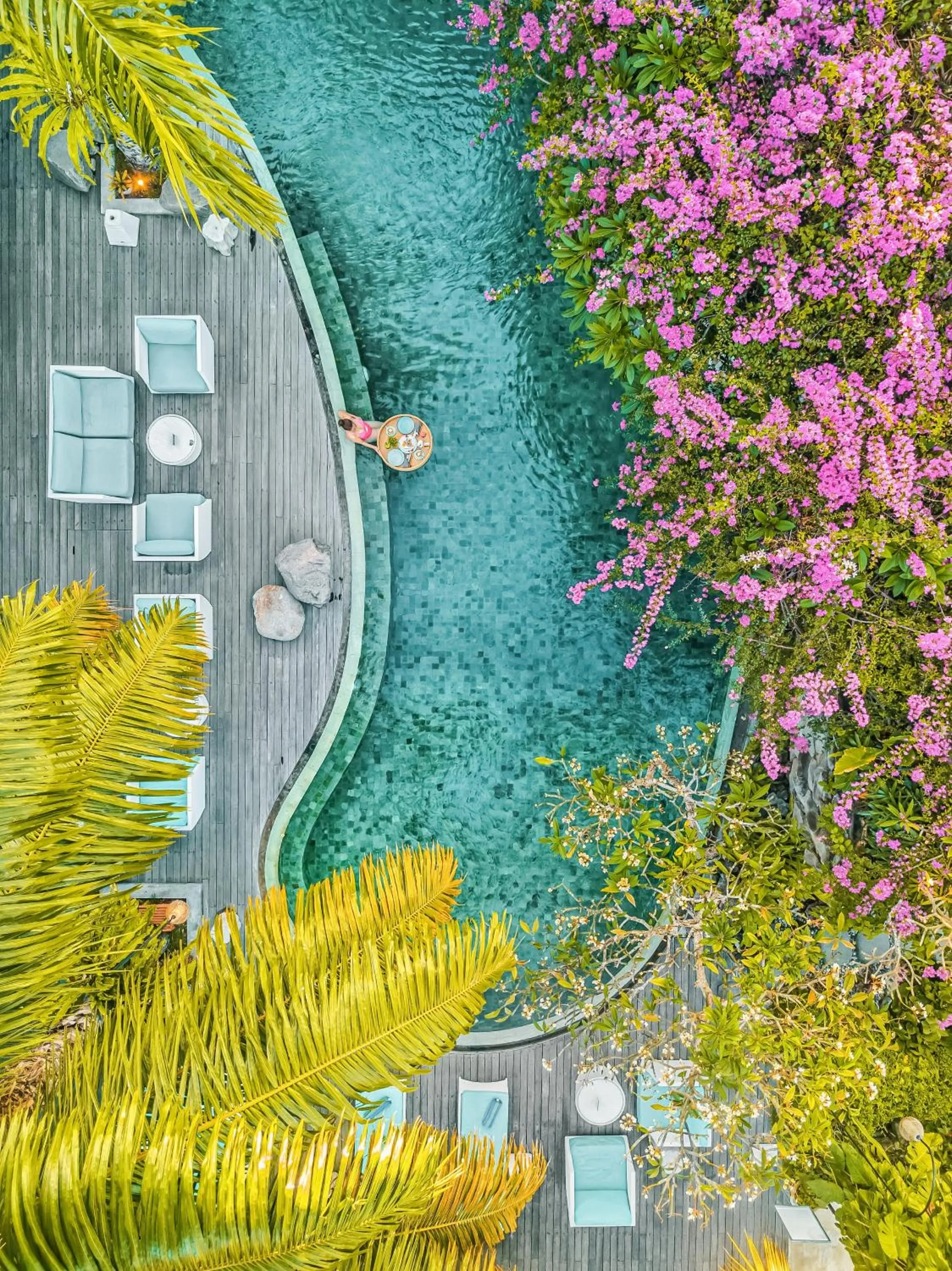 Swimming pool in Maca Villas & Spa Bali