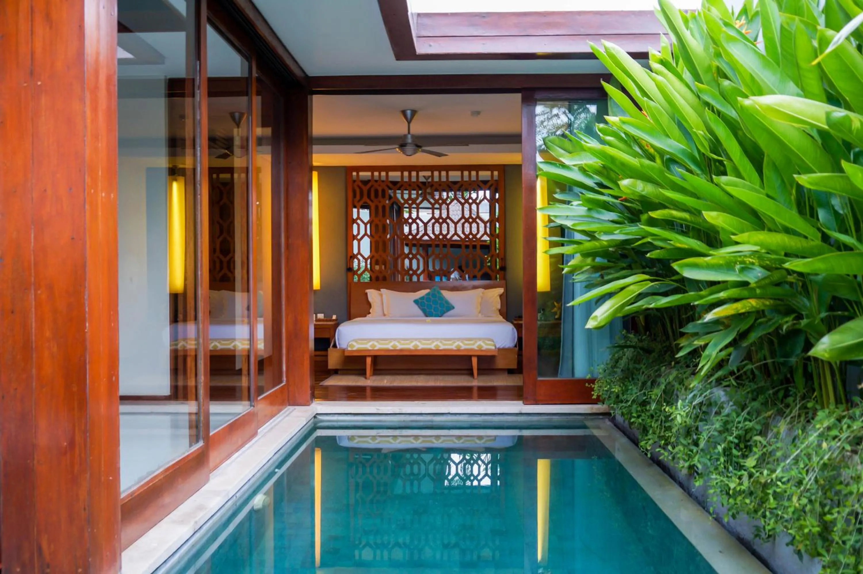 Pool view in Maca Villas & Spa Bali