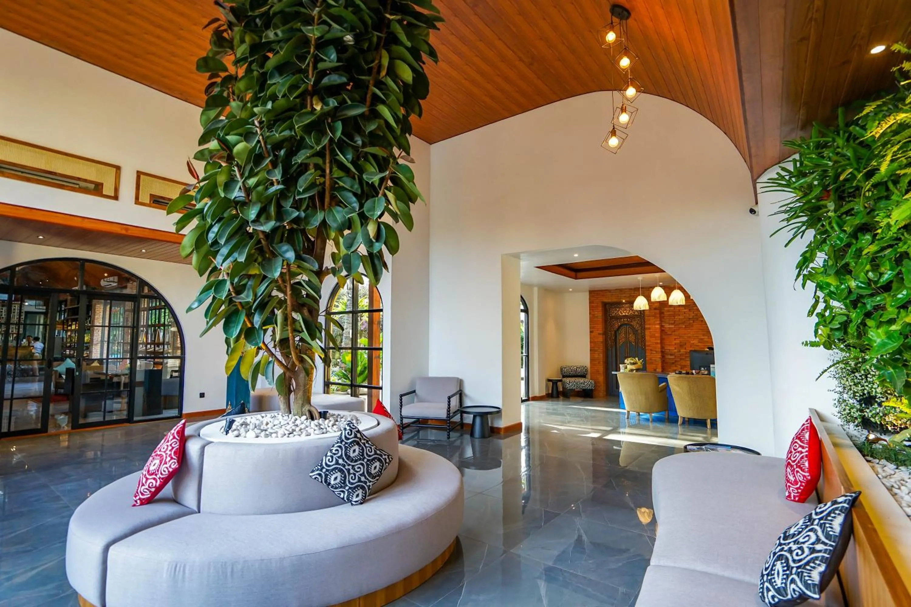 Lobby or reception in Maca Villas & Spa Bali