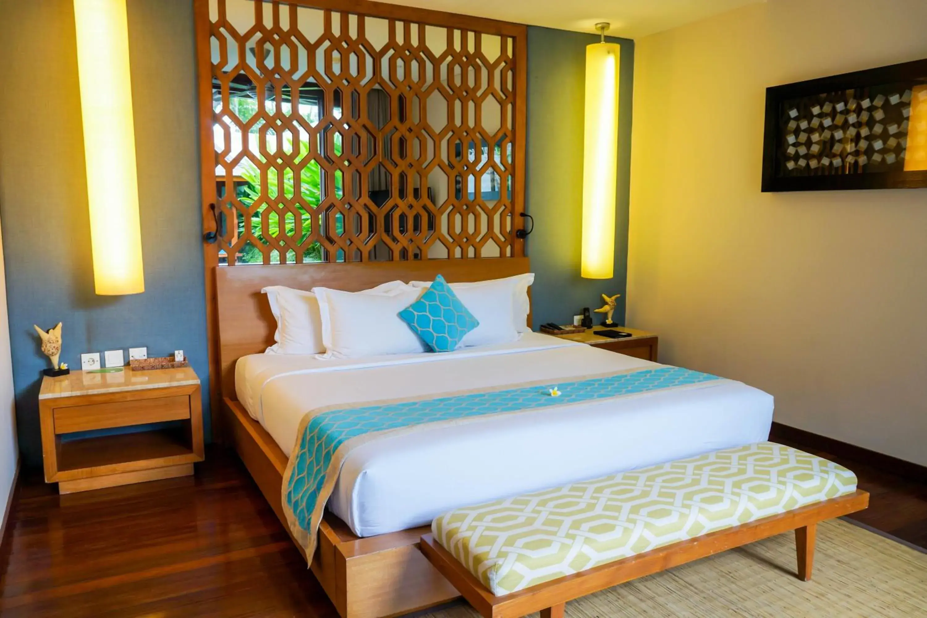 Bed in Maca Villas & Spa Bali Bed in Maca Villas & Spa Bali
