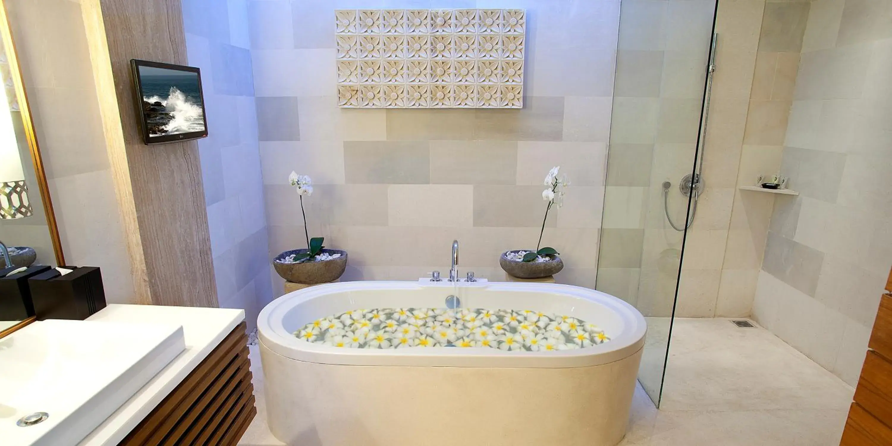 Bathroom in Maca Villas & Spa Bali Bathroom in Maca Villas & Spa Bali