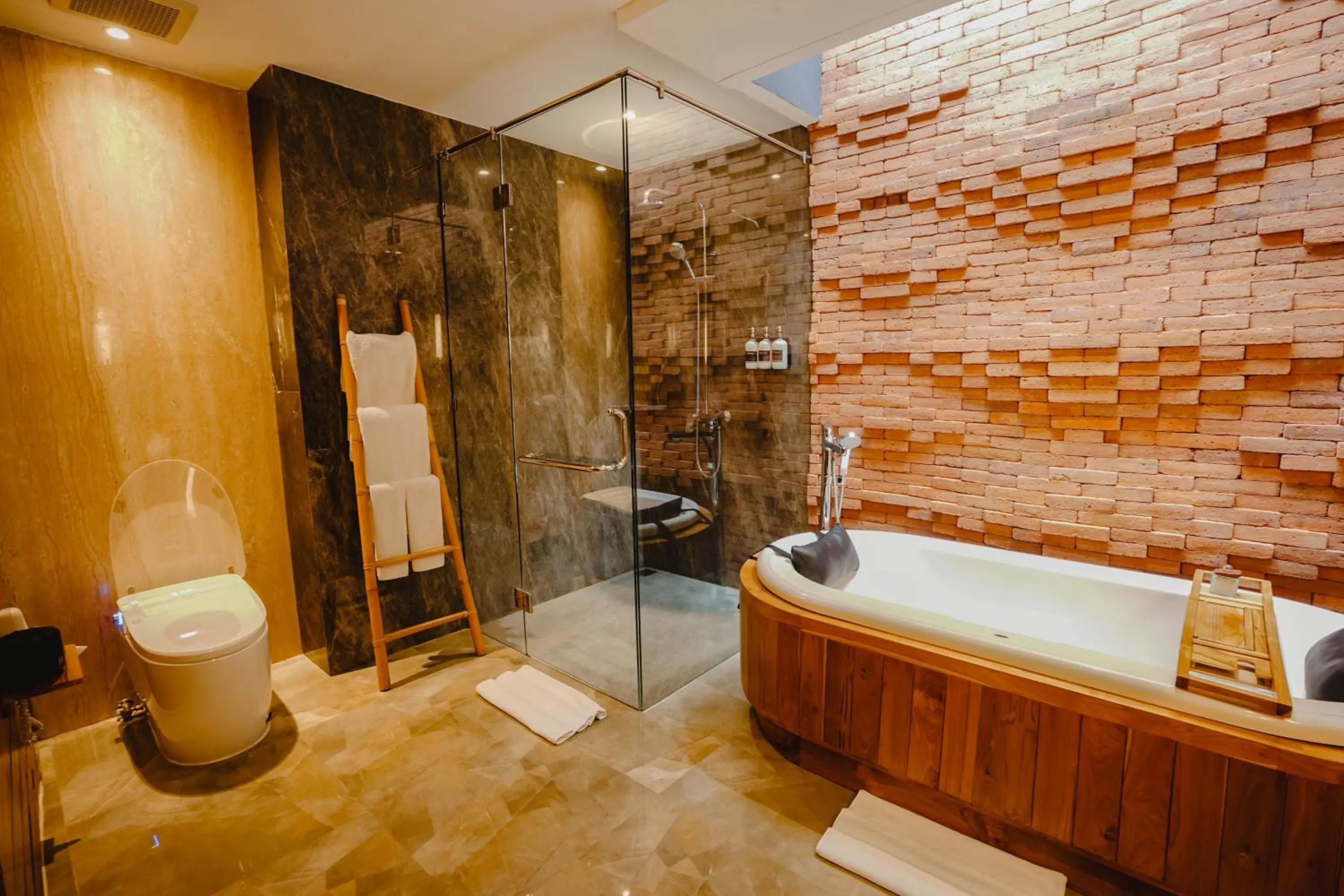 Bathroom in Maca Villas & Spa Bali