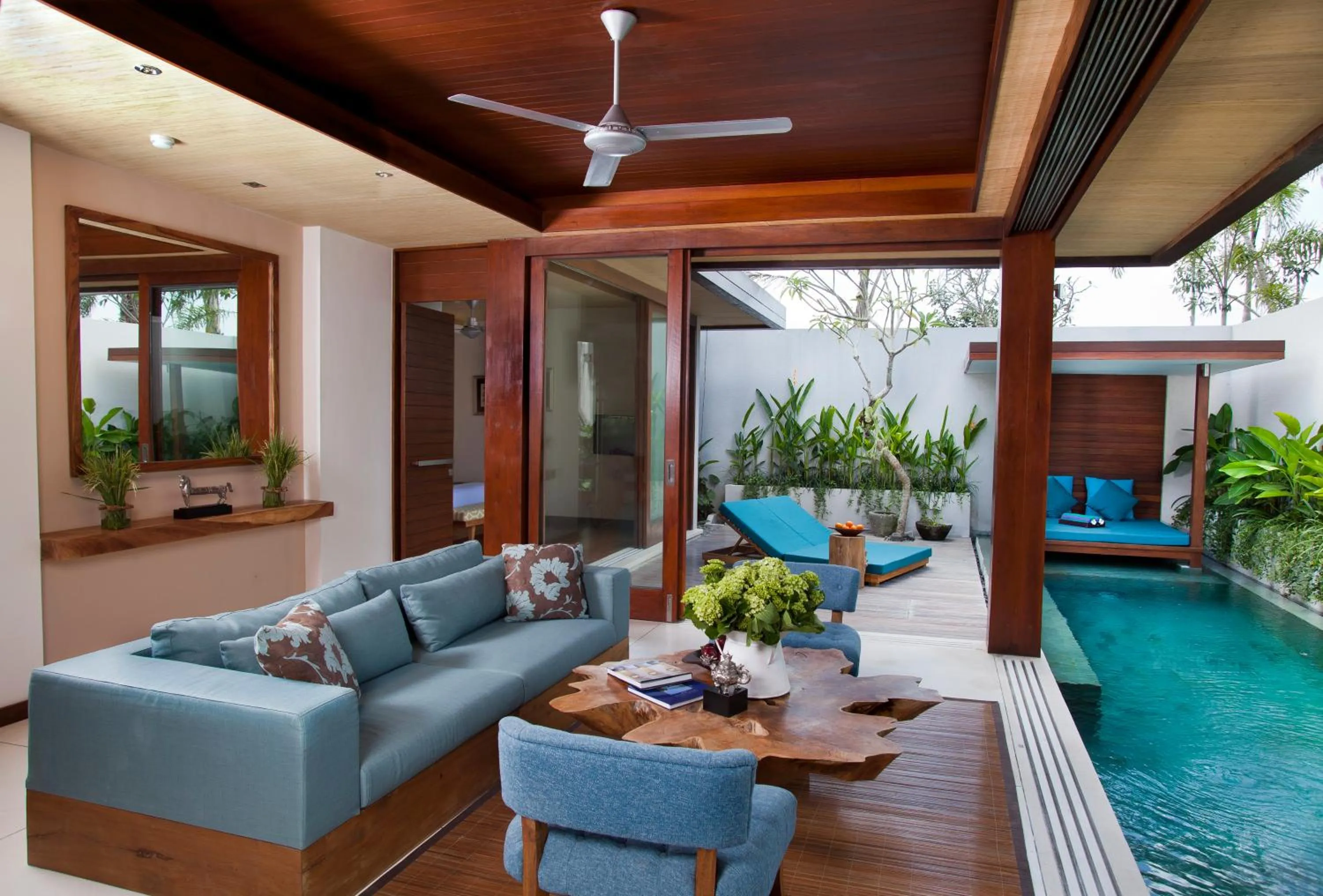 Balcony/Terrace in Maca Villas & Spa Bali