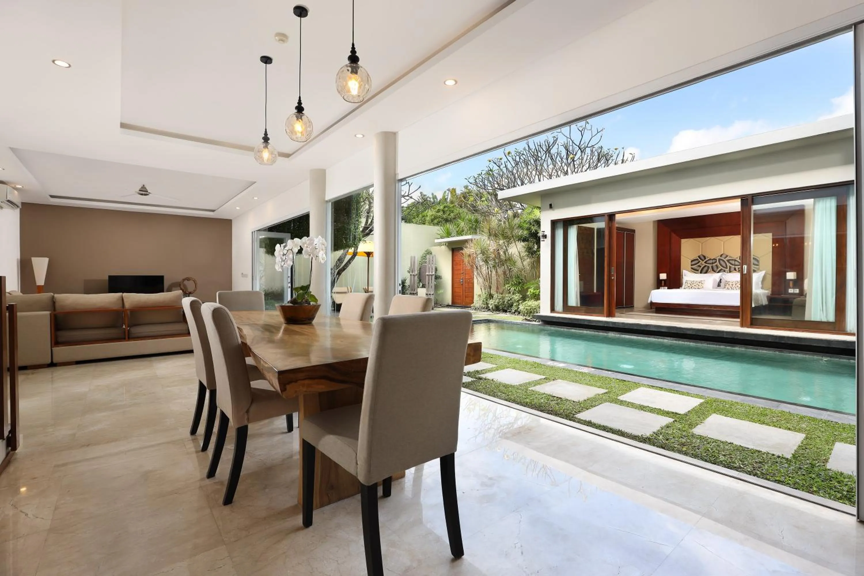 Living room in Amadea Resort & Villas Seminyak Bali