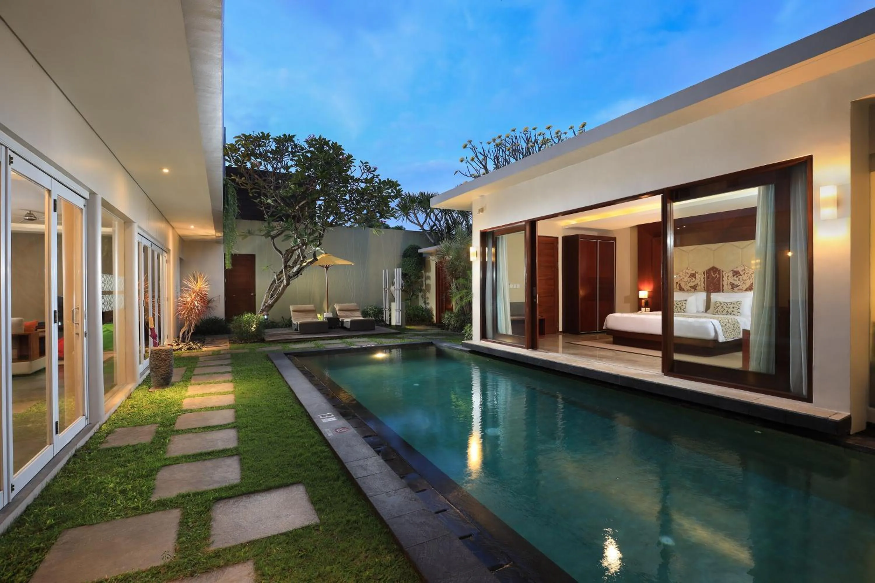 Patio in Amadea Resort & Villas Seminyak Bali