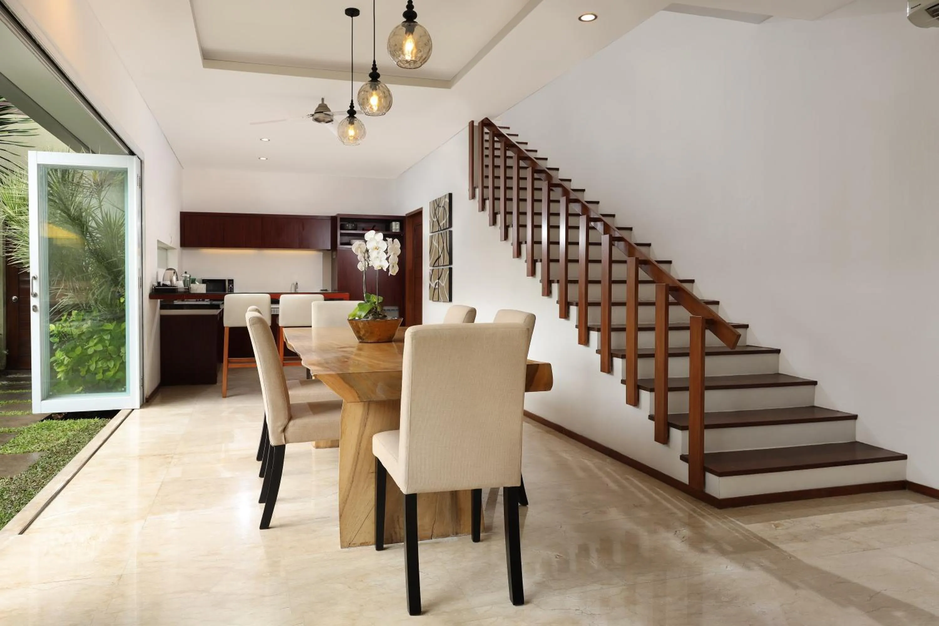 Kitchen or kitchenette in Amadea Resort & Villas Seminyak Bali