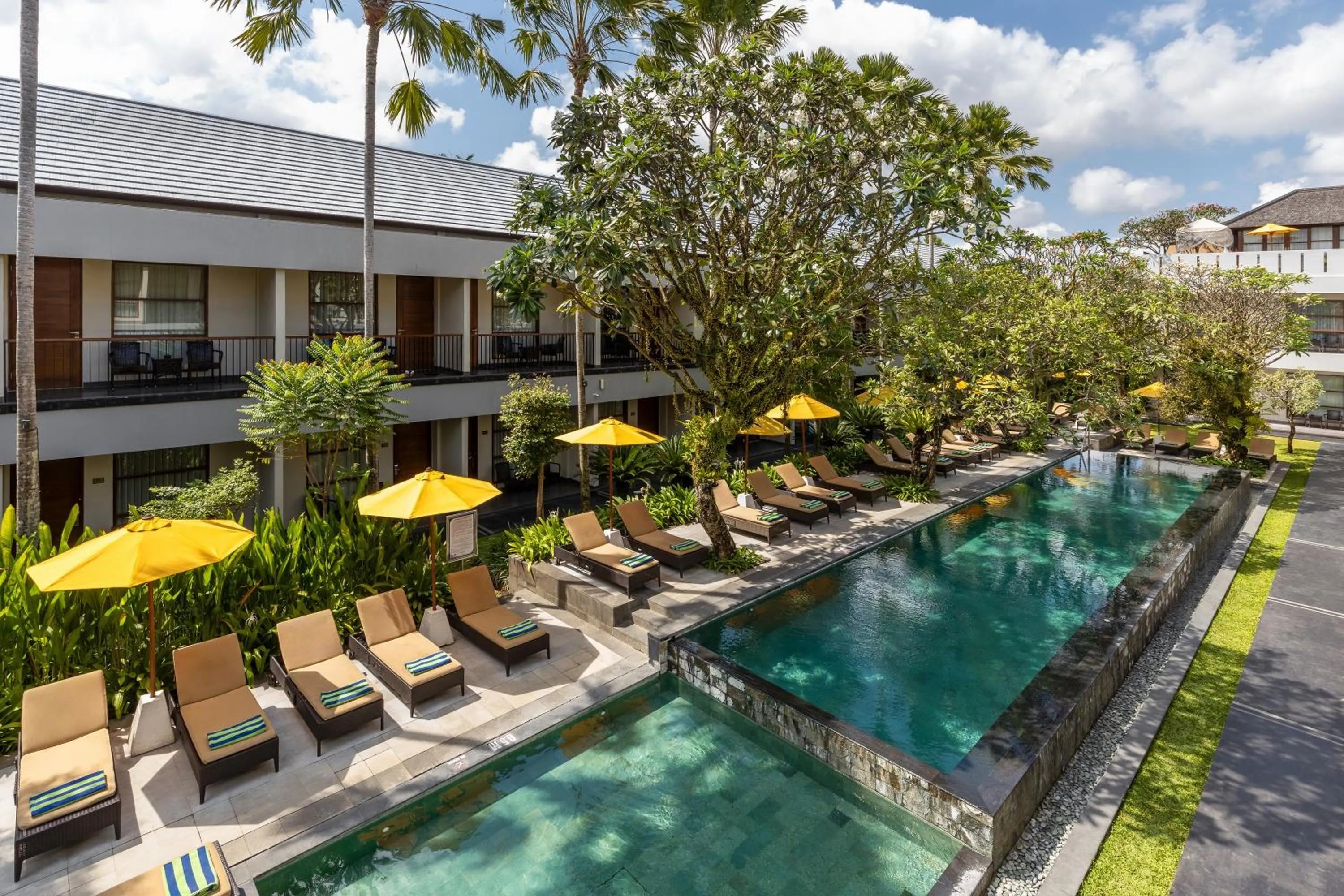 Pool view in Amadea Resort & Villas Seminyak Bali