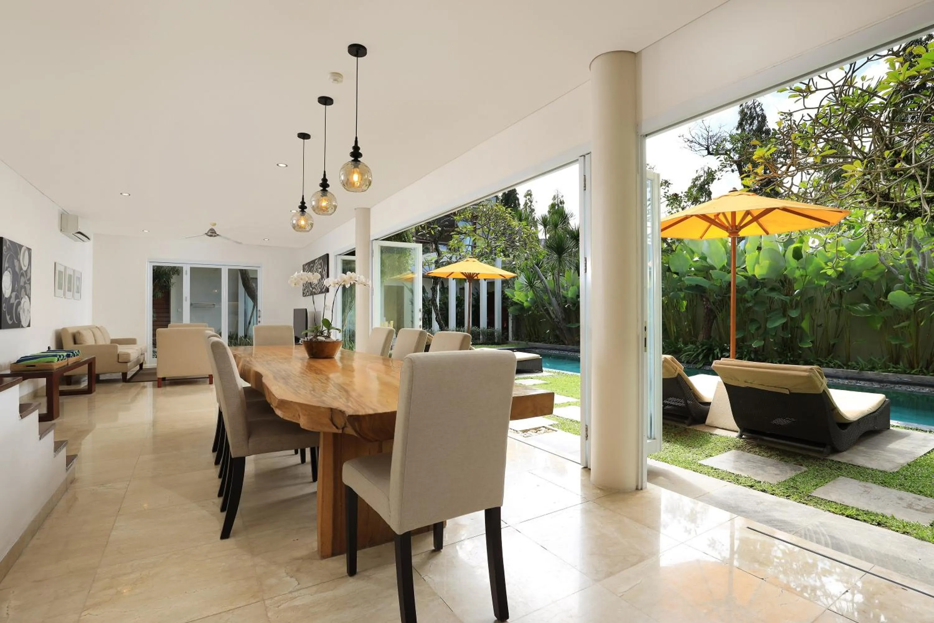 Patio in Amadea Resort & Villas Seminyak Bali