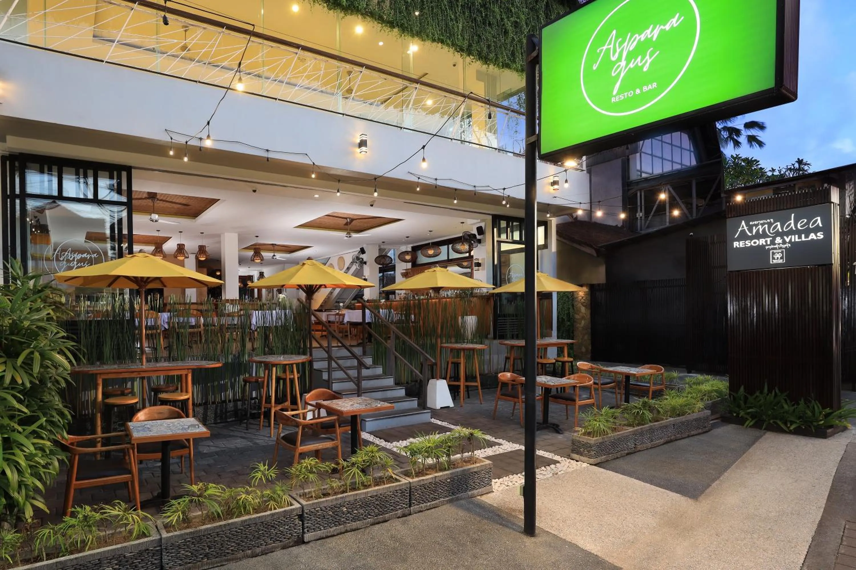 Restaurant/places to eat in Amadea Resort & Villas Seminyak Bali