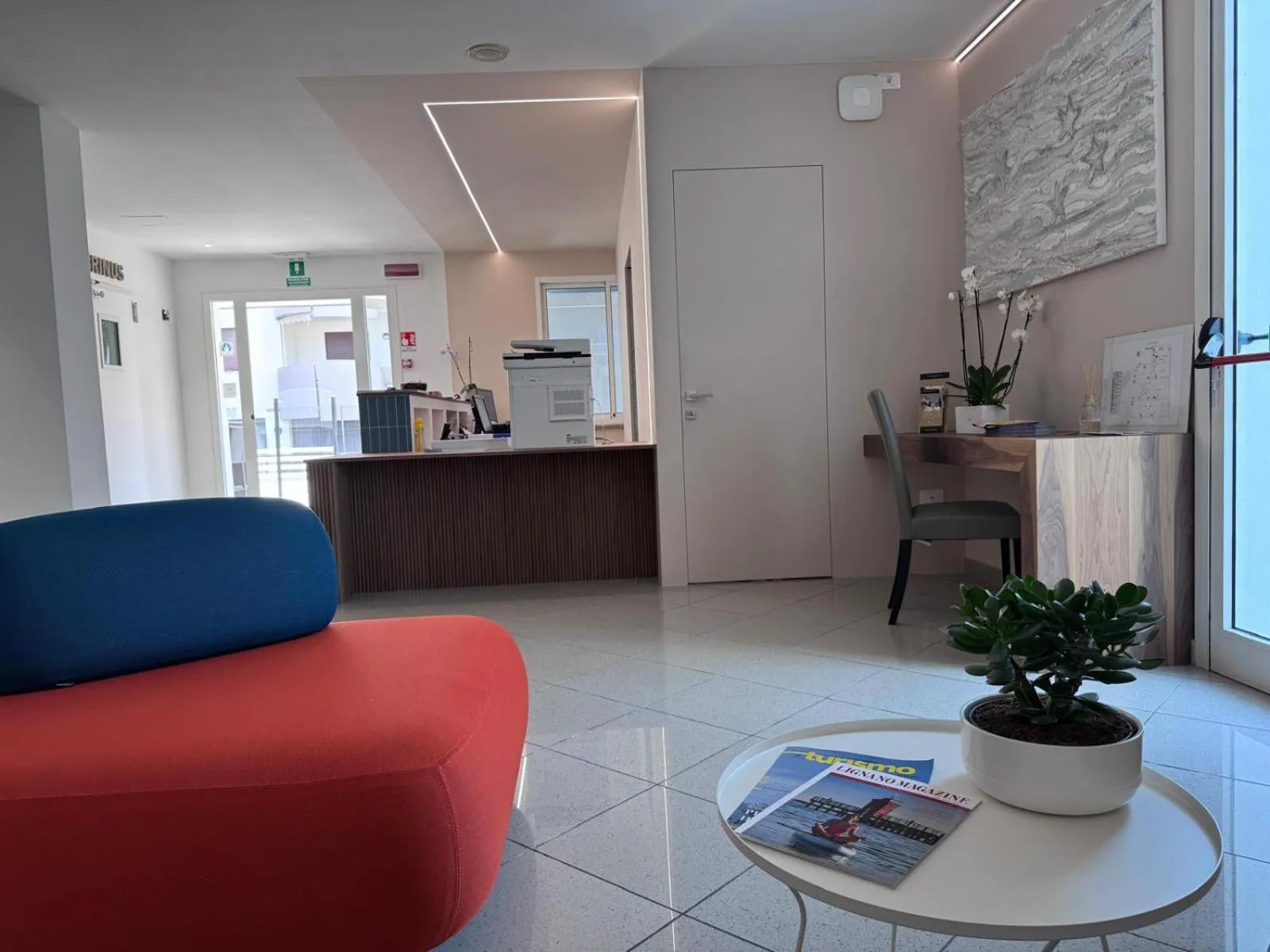 Lobby or reception in Hotel Gambrinus