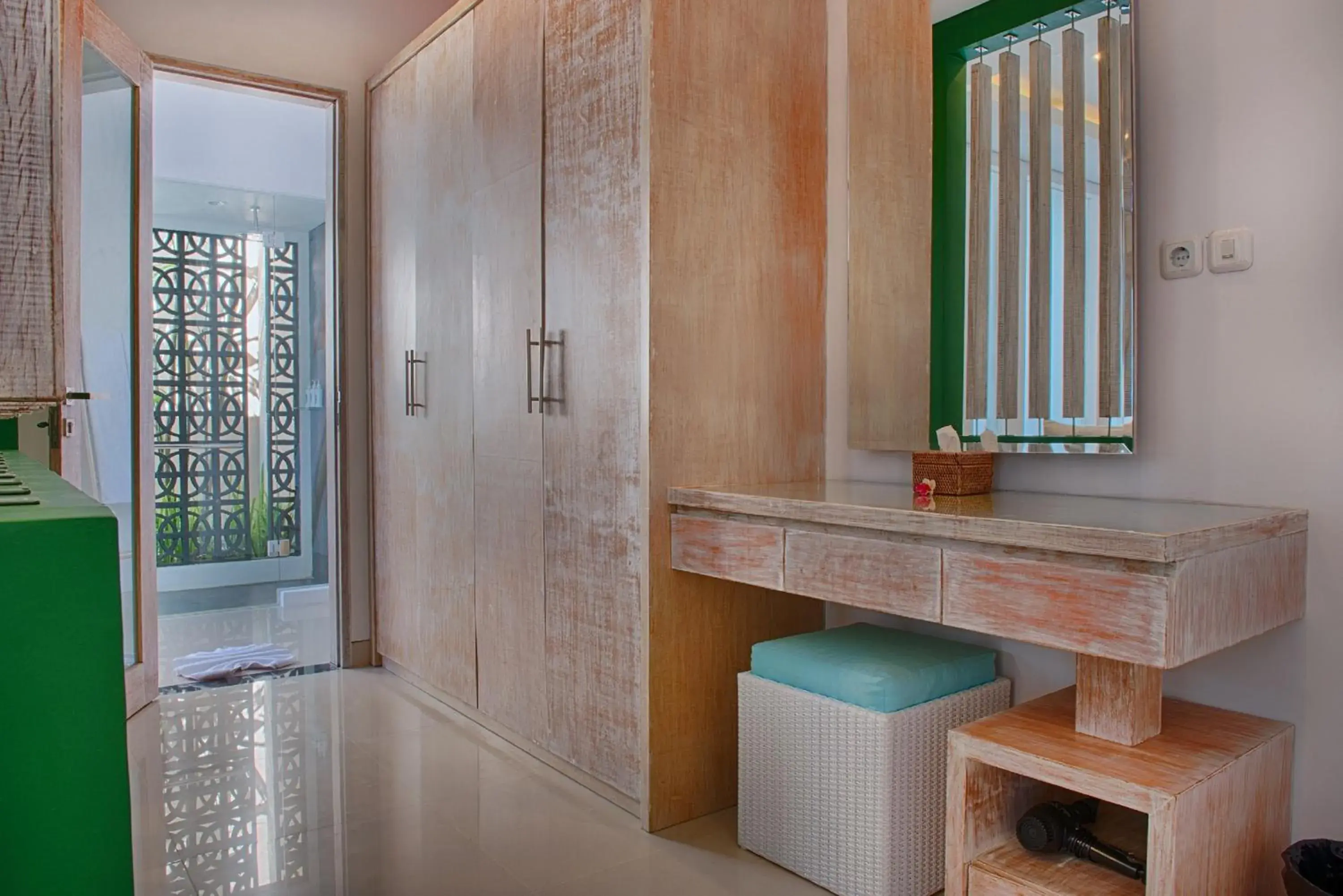 Bedroom in The Tukad Villa Bedroom in The Tukad Villa