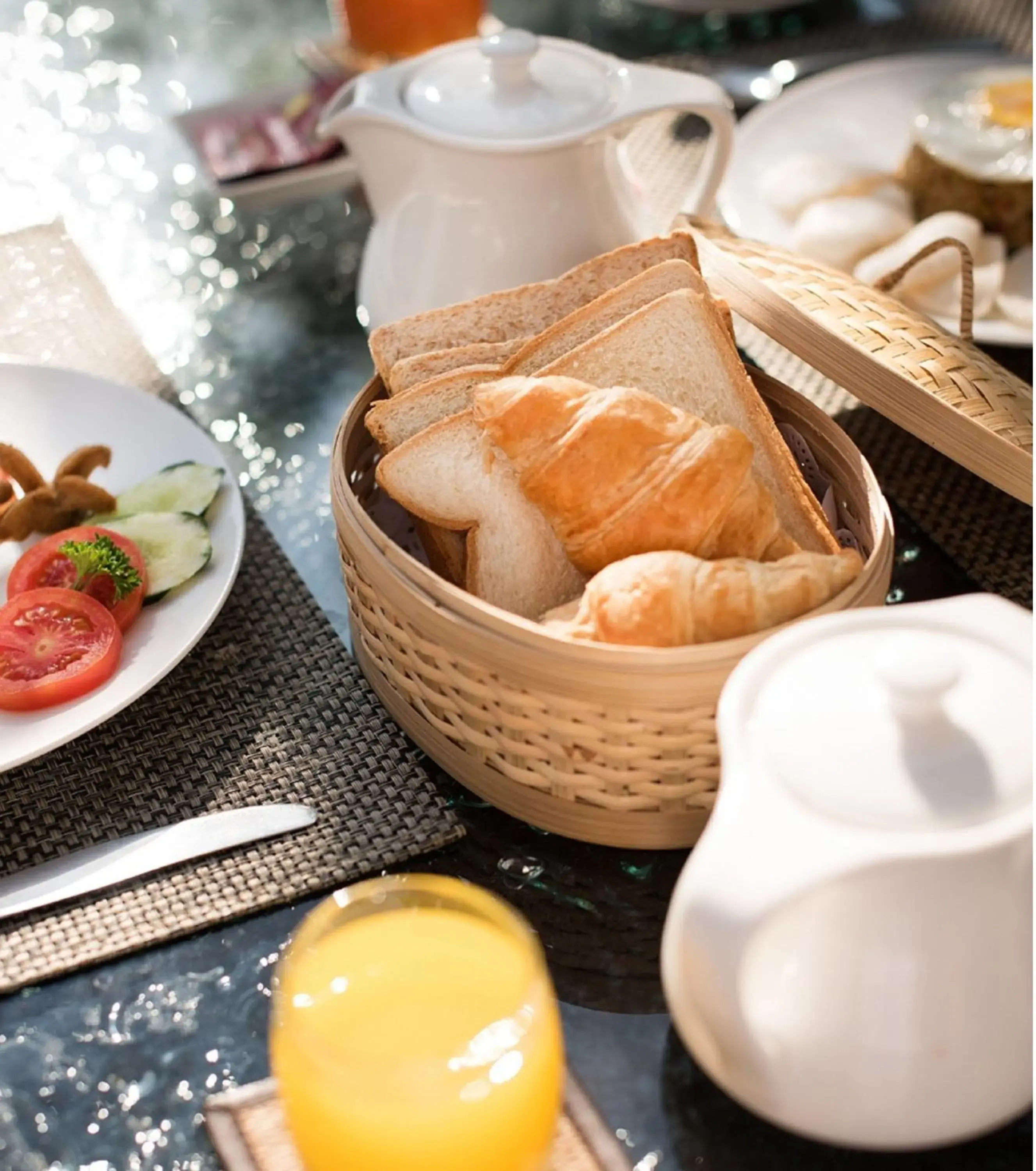 Food in The Tukad Villa Food in The Tukad Villa