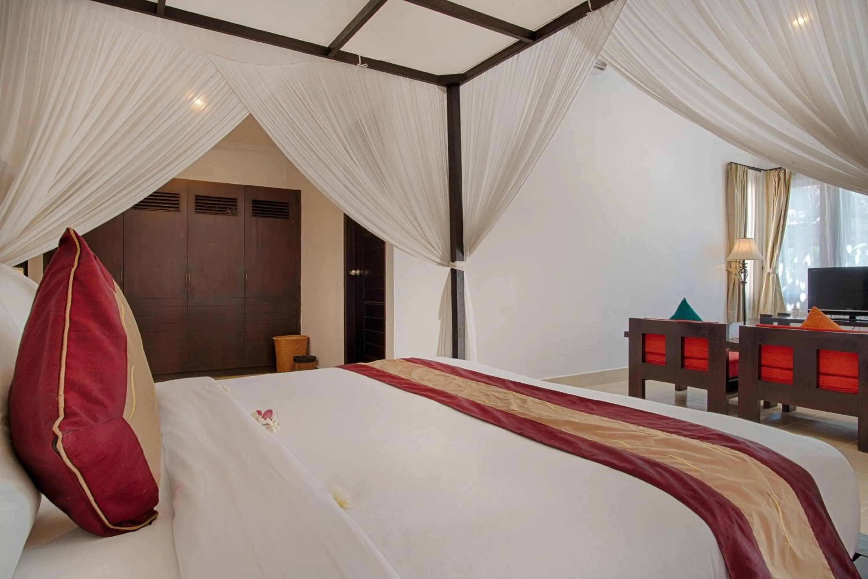 Bedroom, Bed in The Tukad Villa