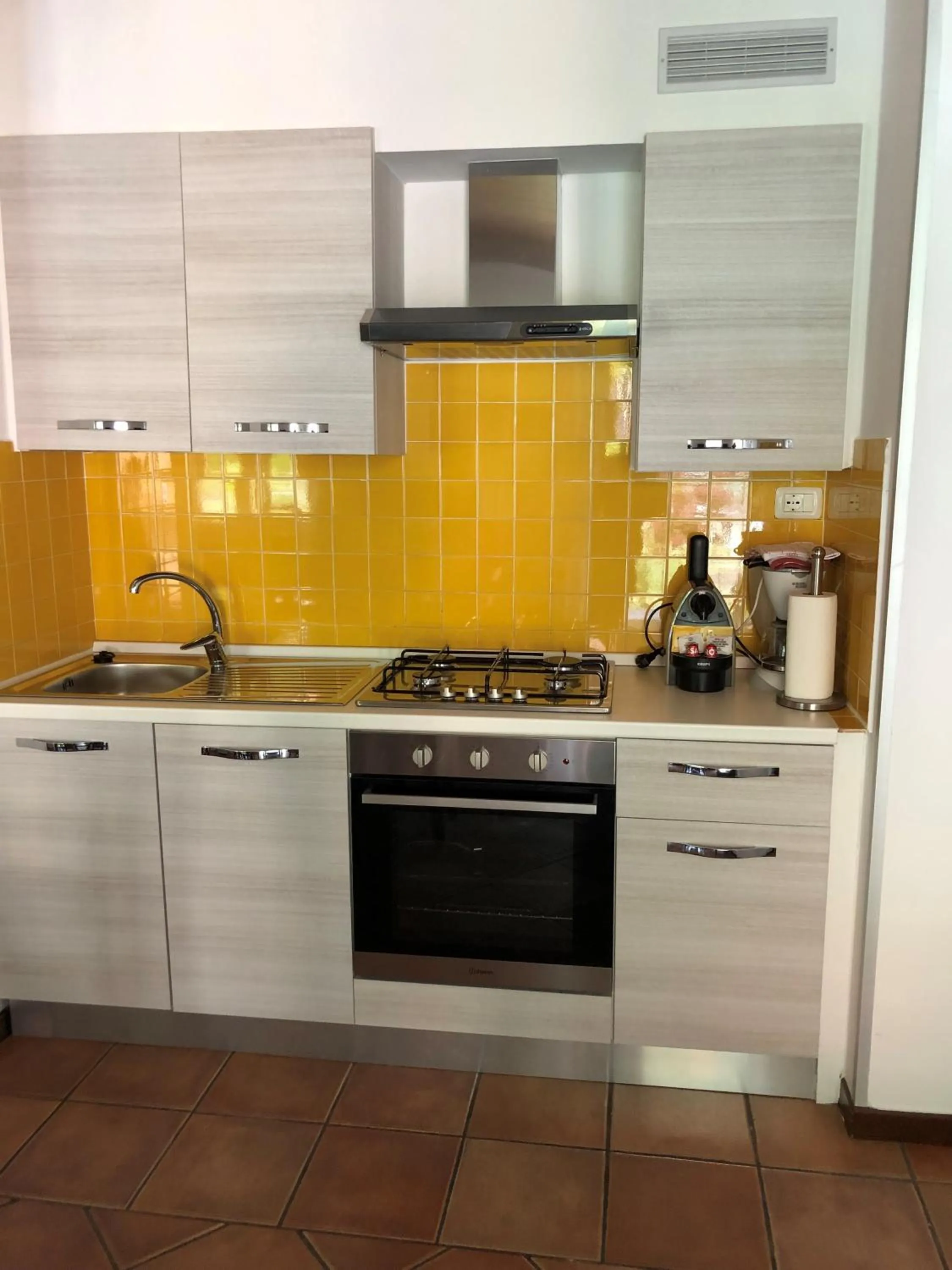 Kitchen or kitchenette in Appartamenti Ferrari Residence