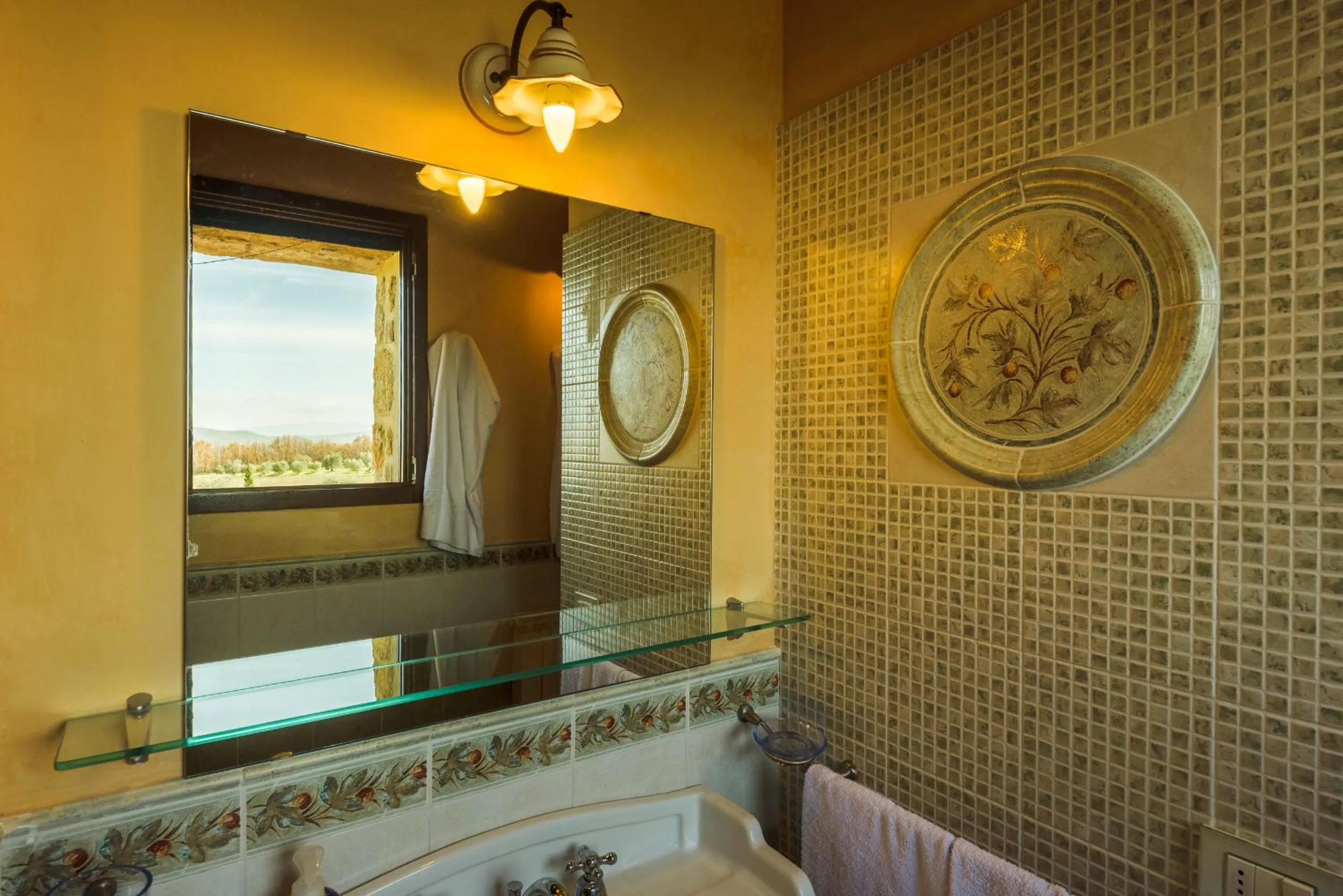 Decorative detail in Agriturismo Il Macchione