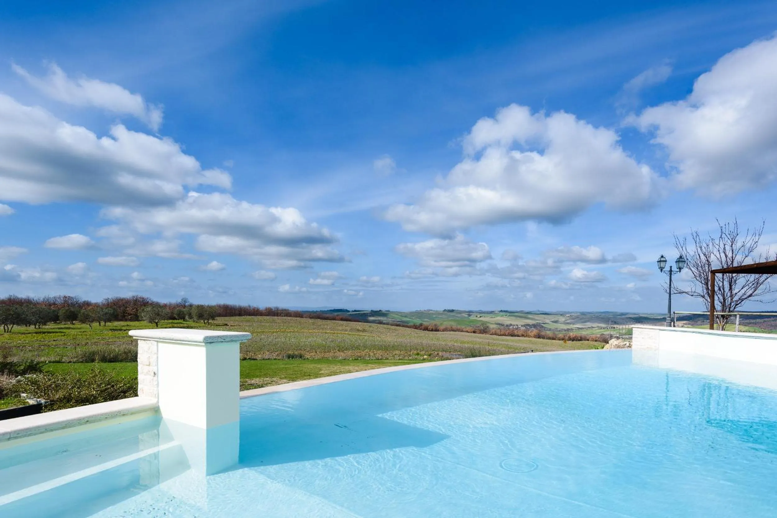 Pool view in Agriturismo Il Macchione