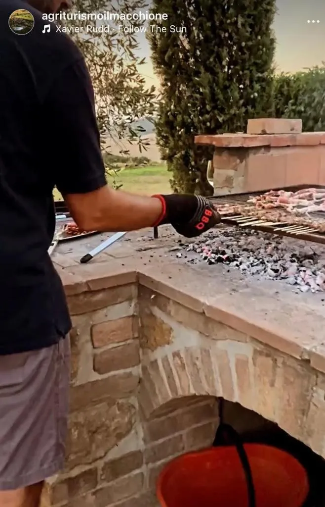 BBQ facilities in Agriturismo Il Macchione