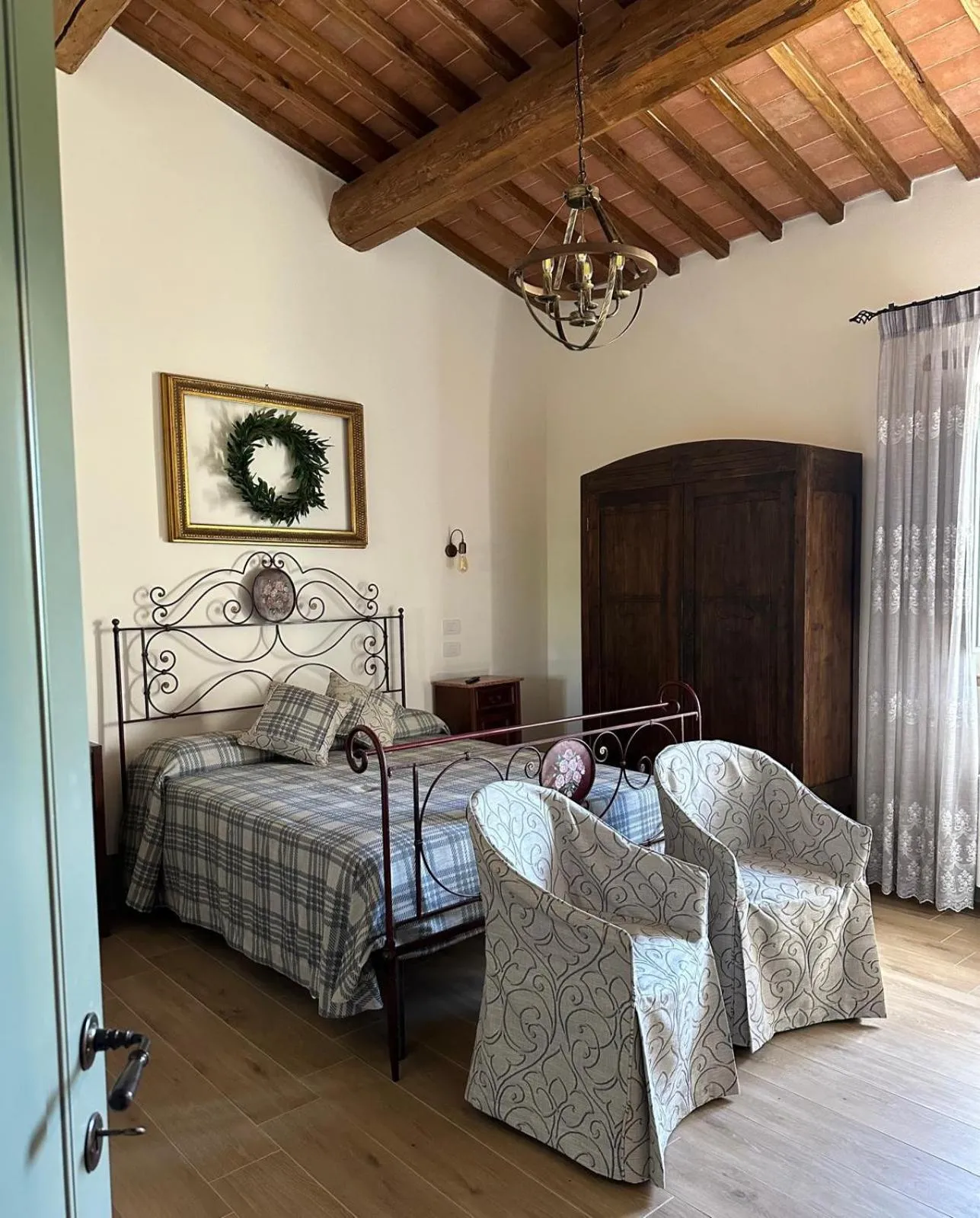 Photo of the whole room, Bed in Agriturismo Il Macchione