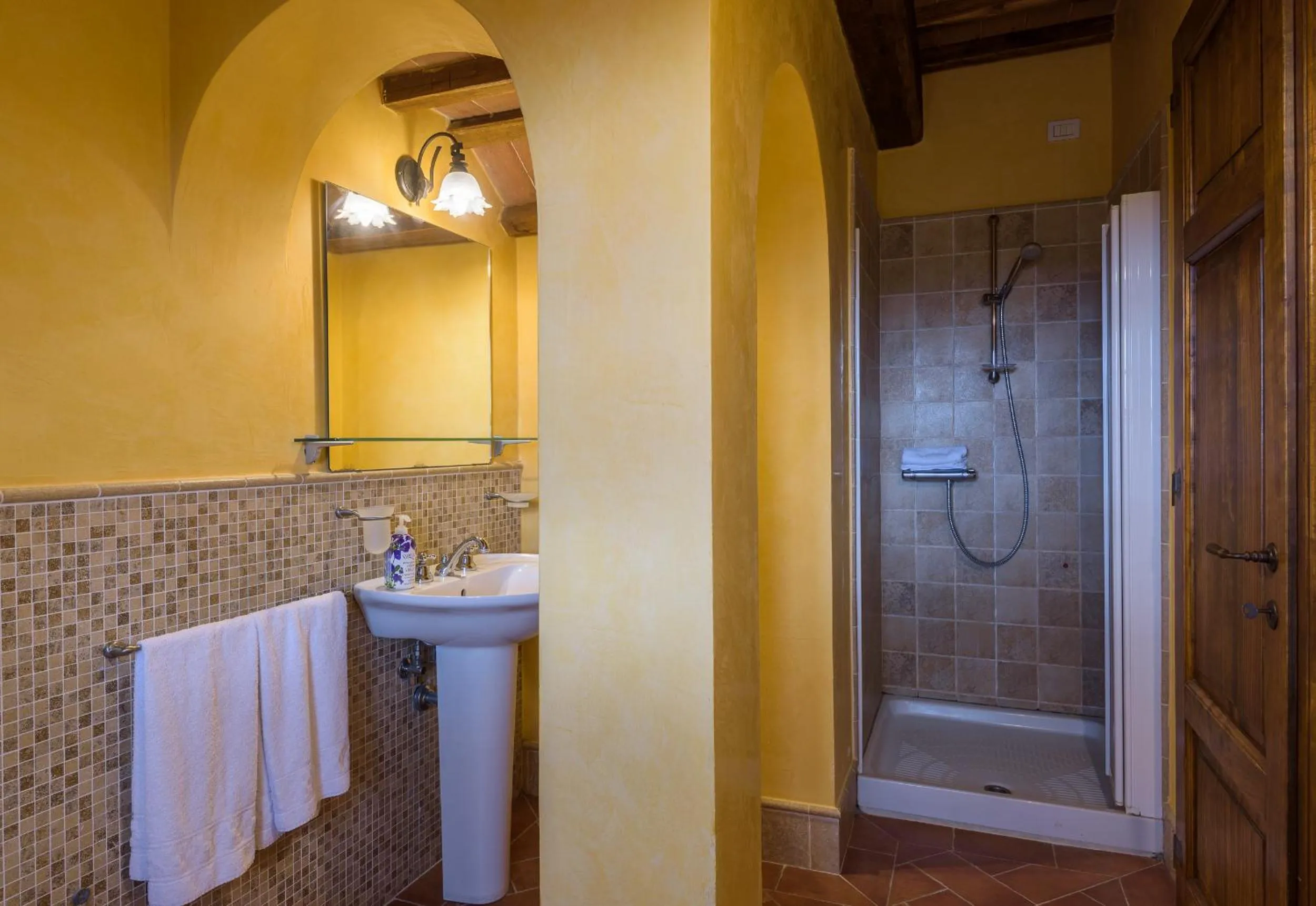 Bathroom in Agriturismo Il Macchione