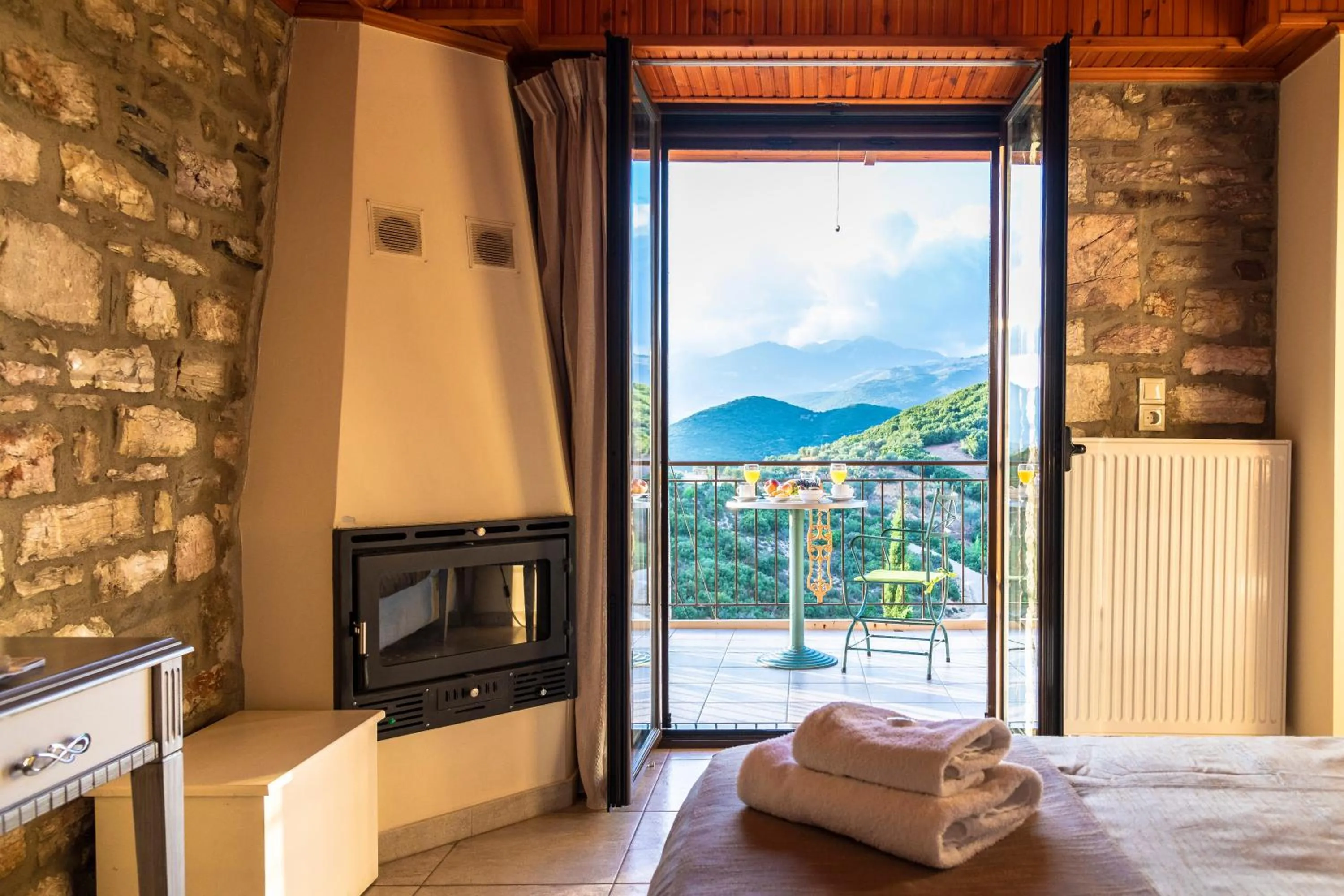 Mountain view in Thermios Apollon